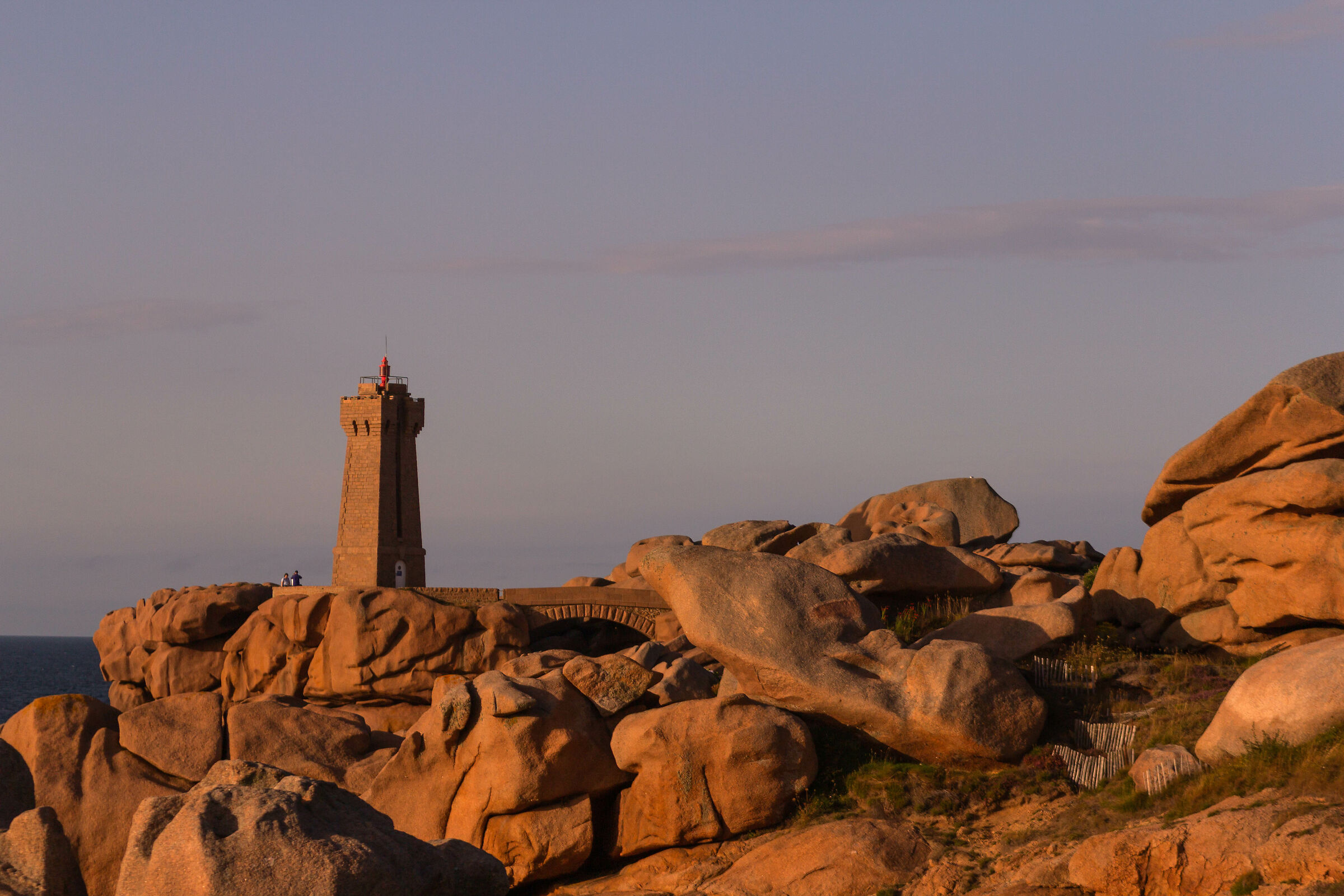 Faro di Ploumanac'h verso sera