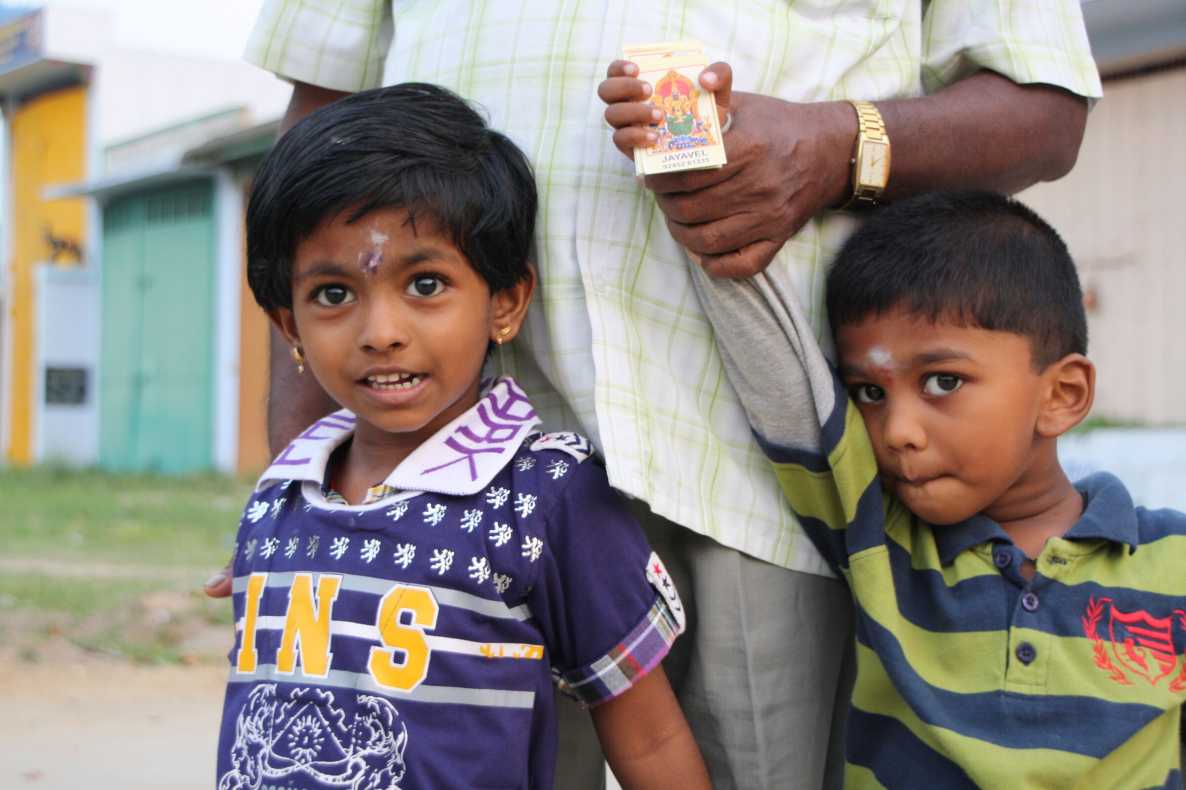 Little Indian friends