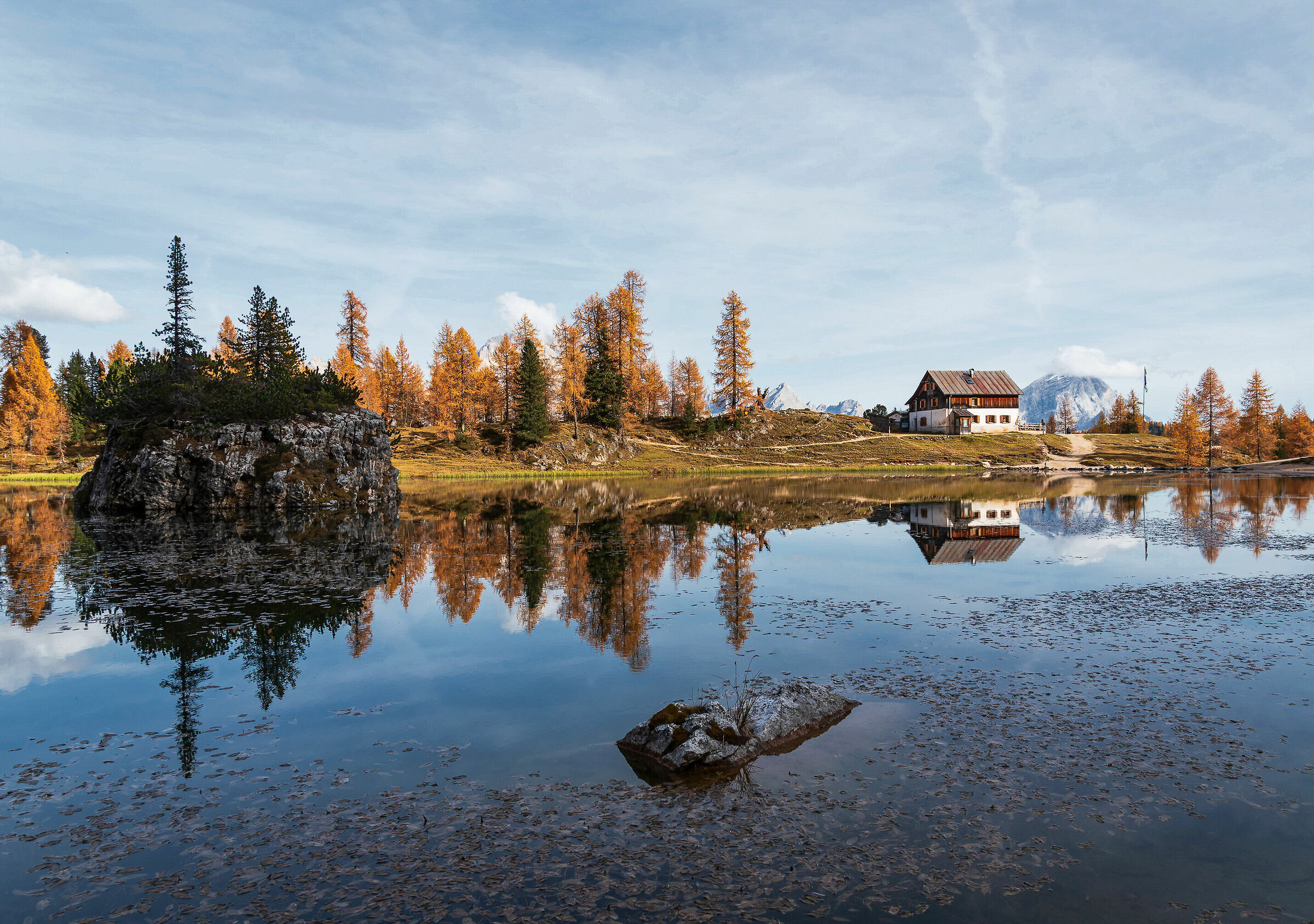 Autumn at Lake Federa