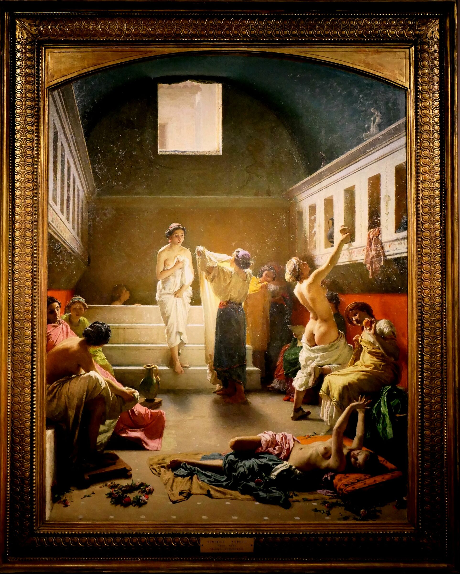 Domenico Morelli "Bagno pompeiano"