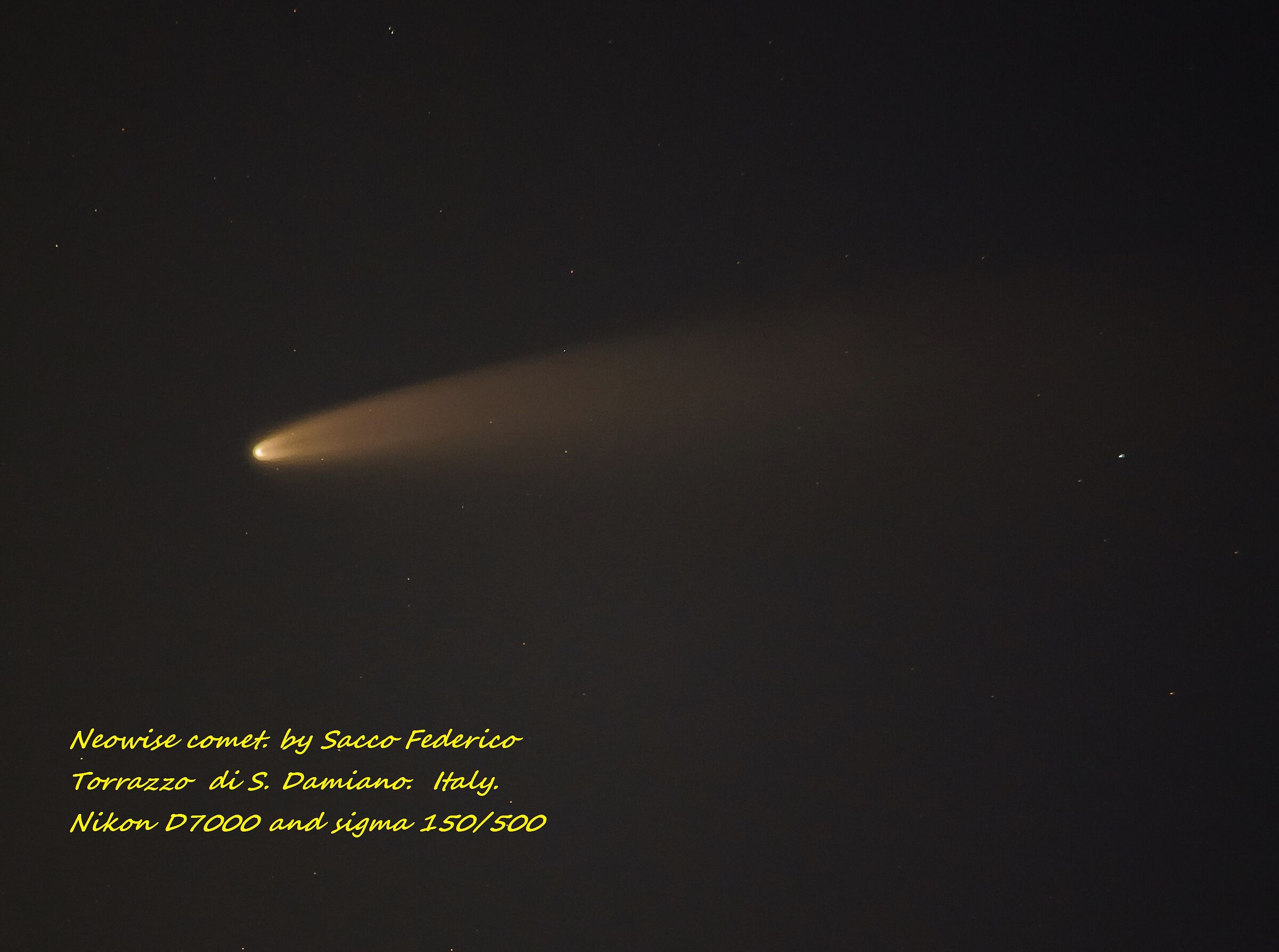 The Neowise Comet