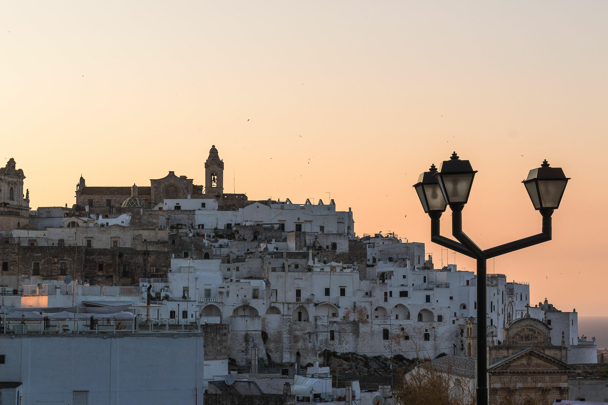 Ostuni al tramonto