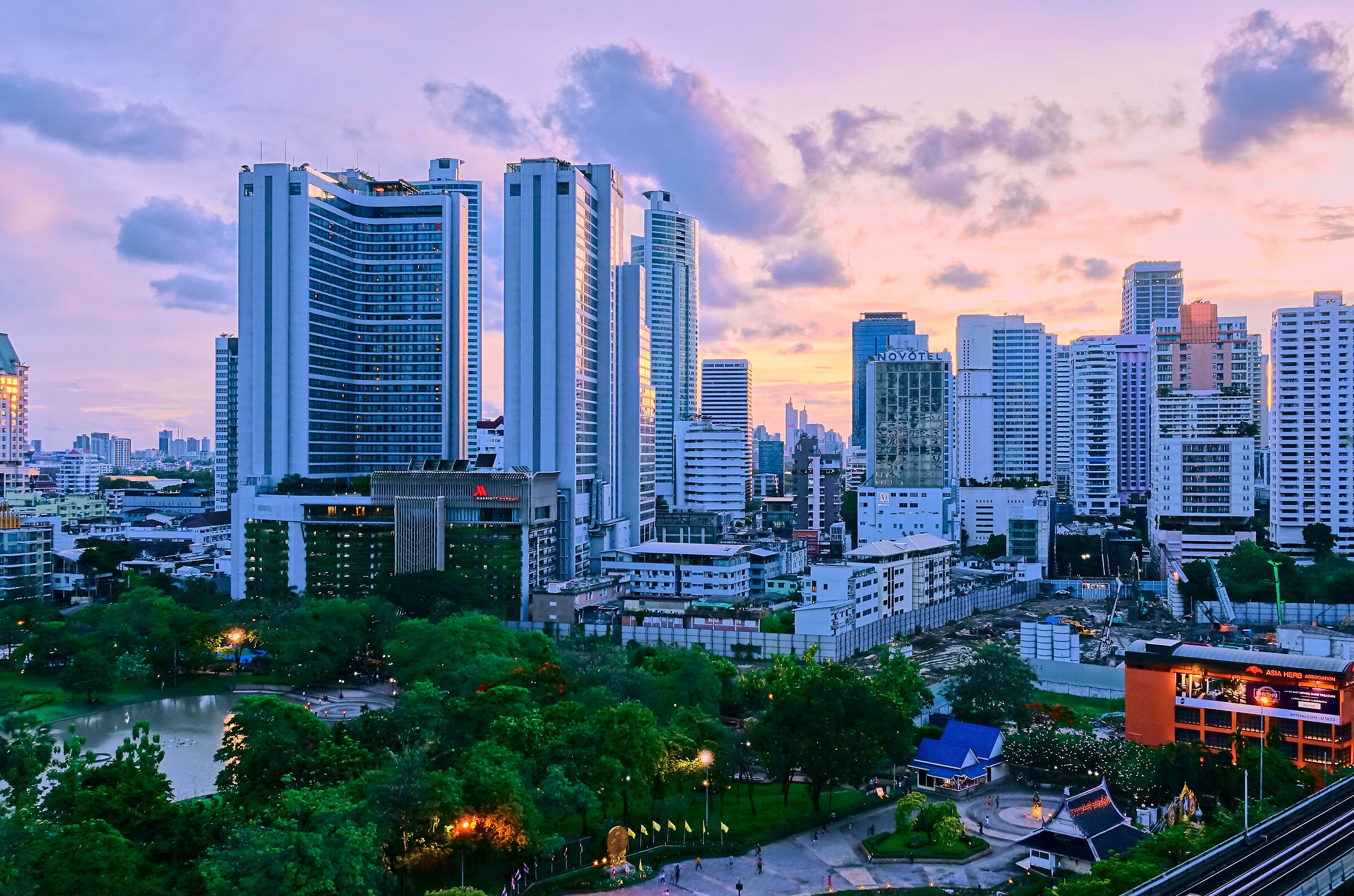 Bangkok skyline
