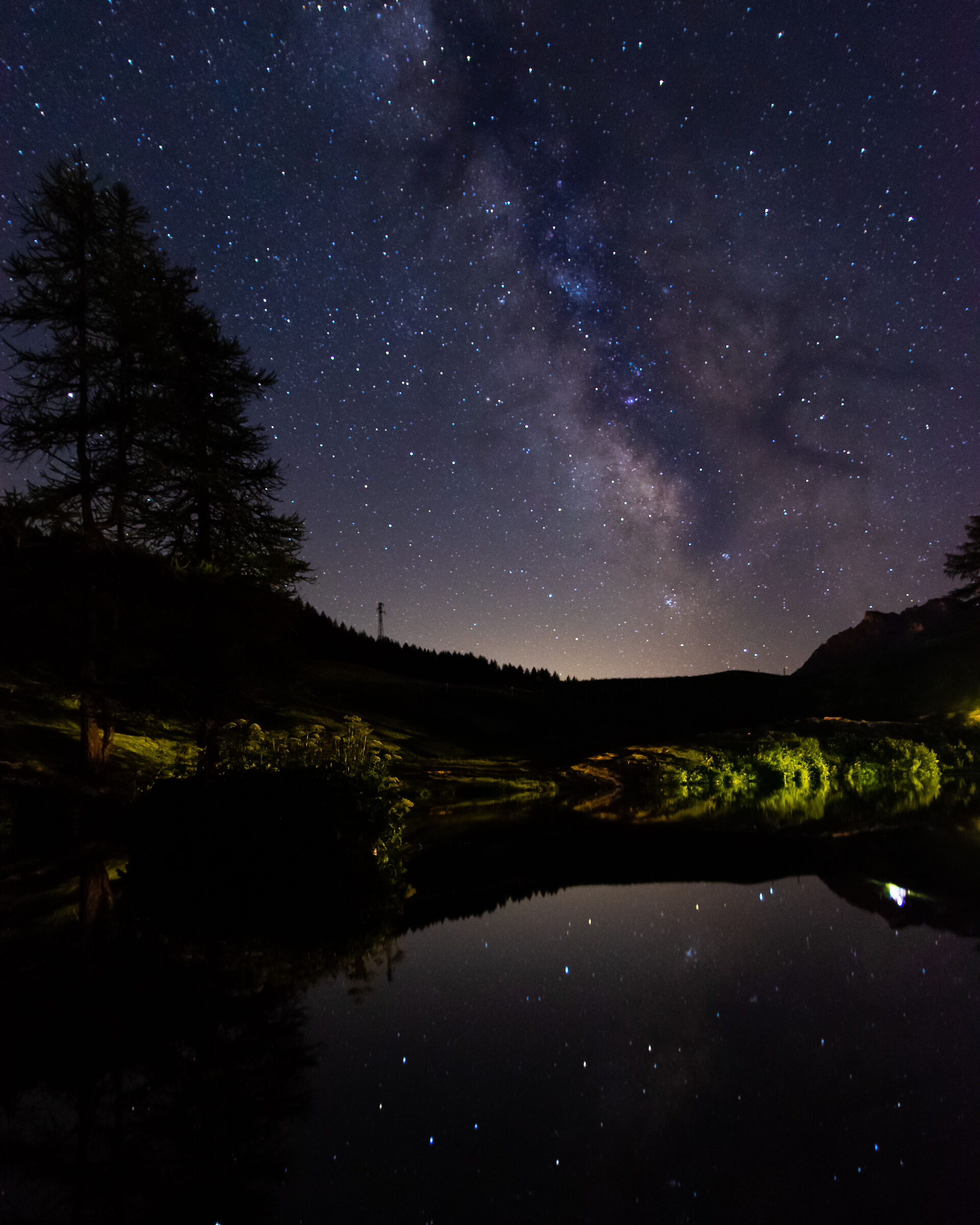 Via Lattea a Cervino