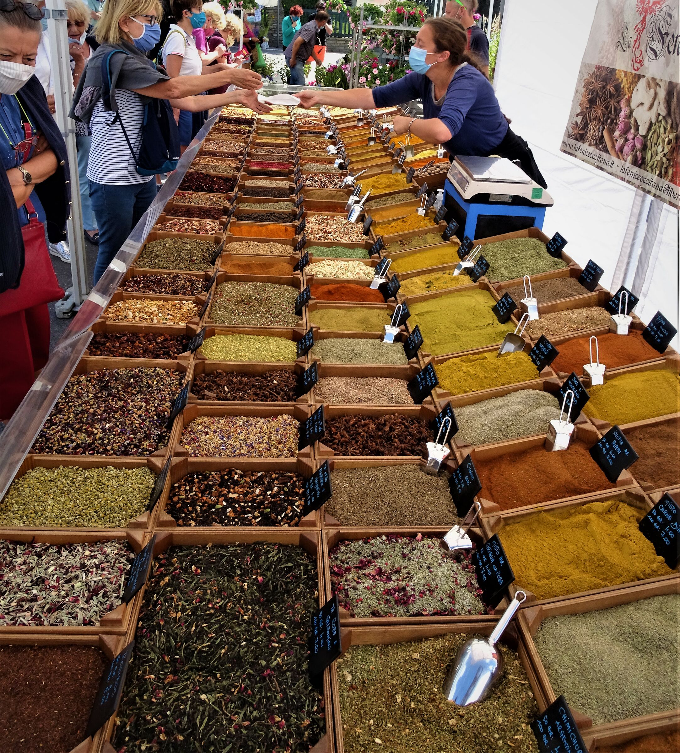 spice fair in Bardonecchia