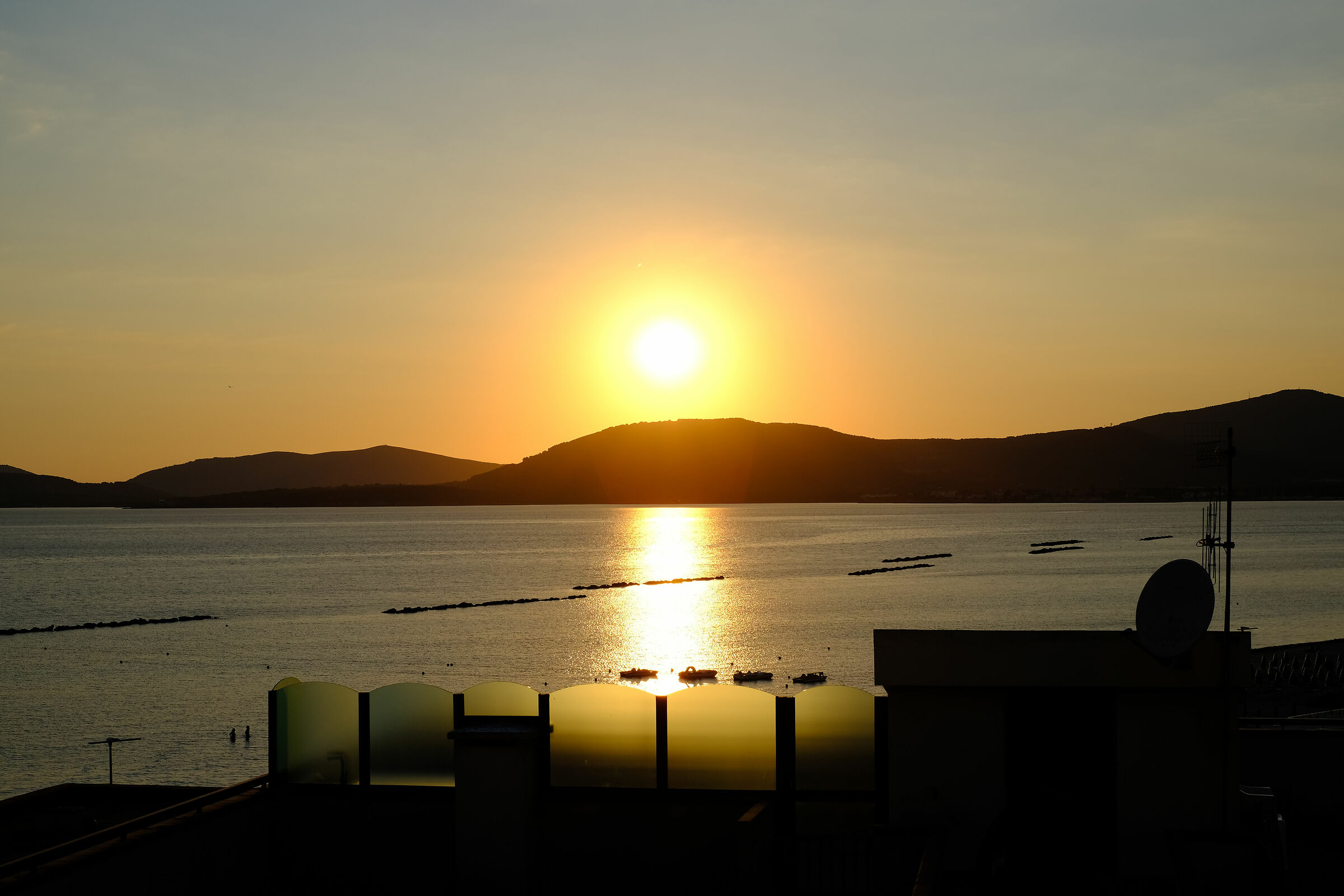 Sunset over Alghero