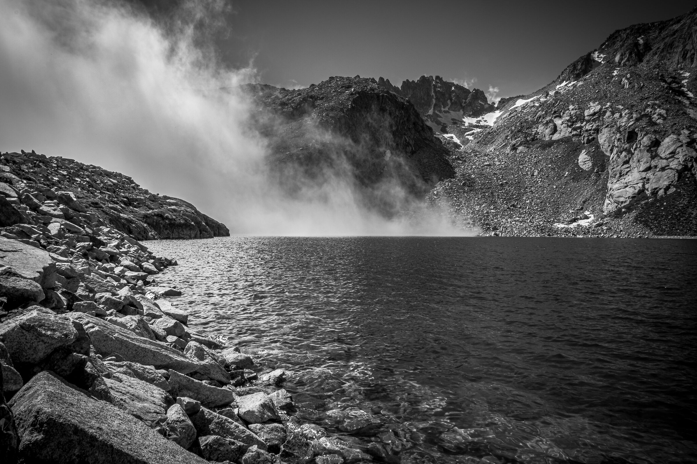 Lago delle Portette - Rifugio E. Questa