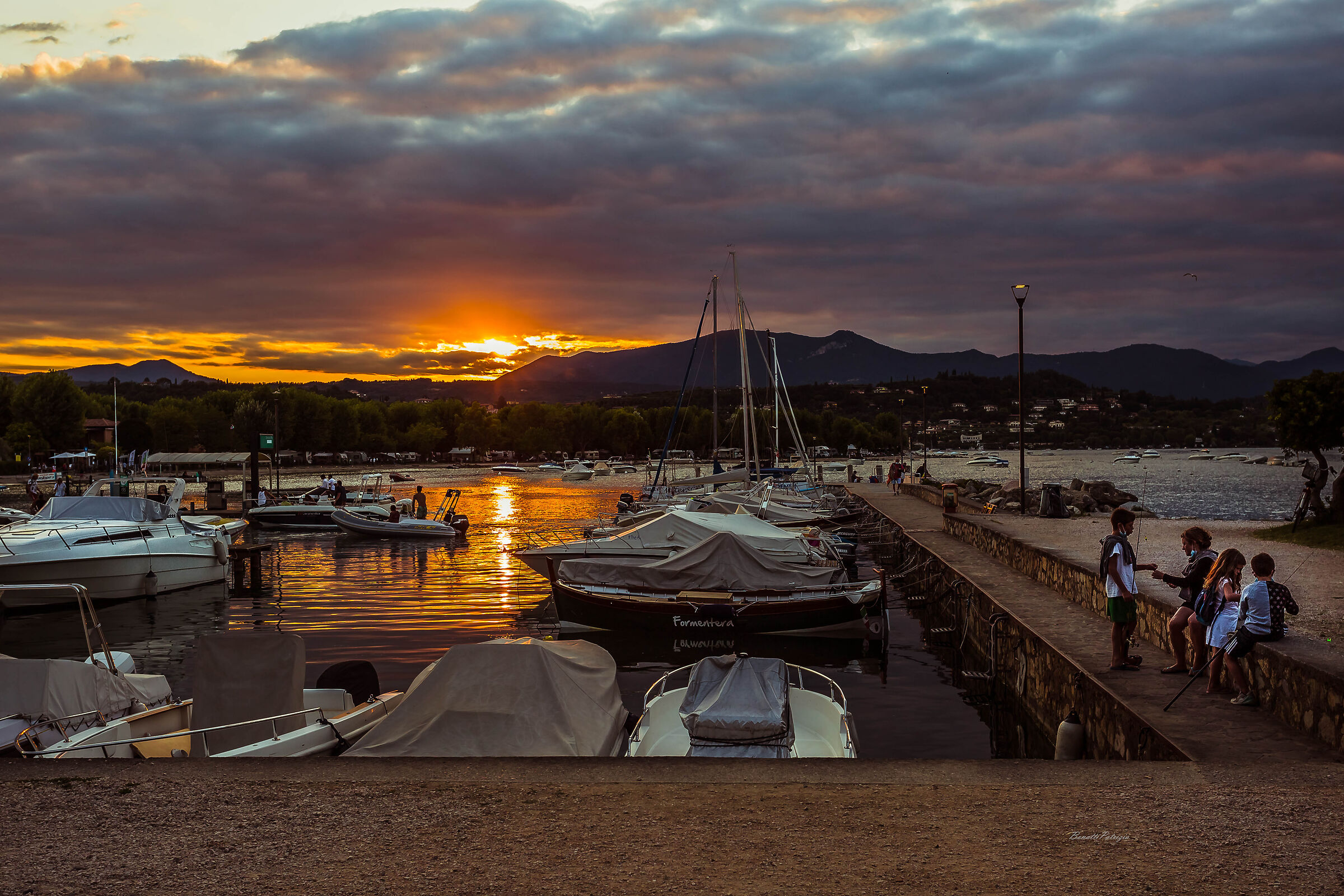 the sunsets are there to remind us, that the days do not las...