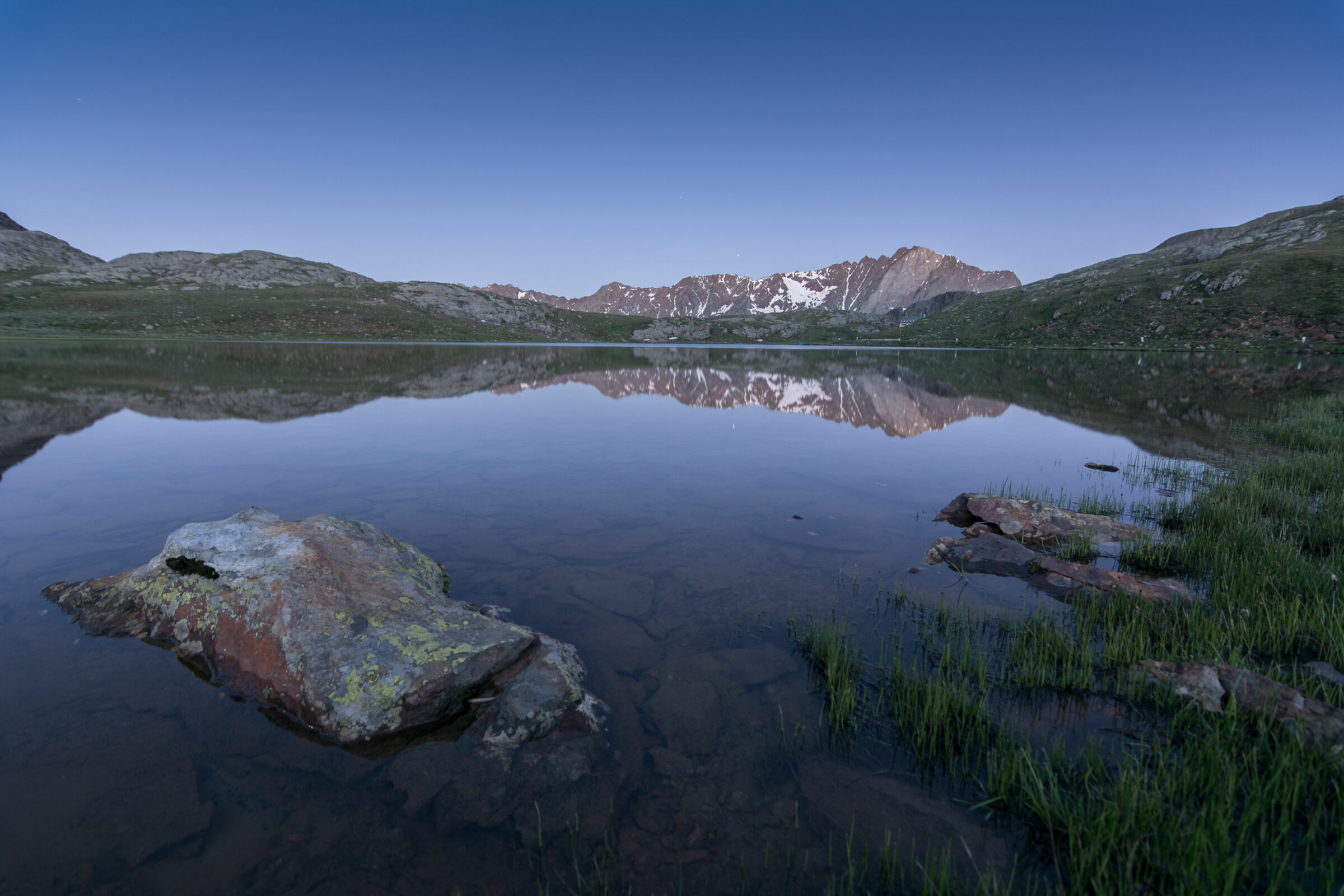 Blue Time at White Lake - Gavia Pass 2652mslm