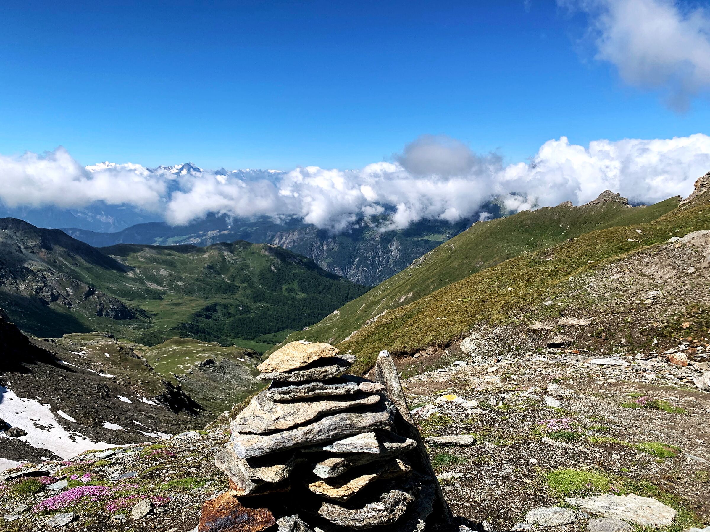 Salendo il monte Roisetta