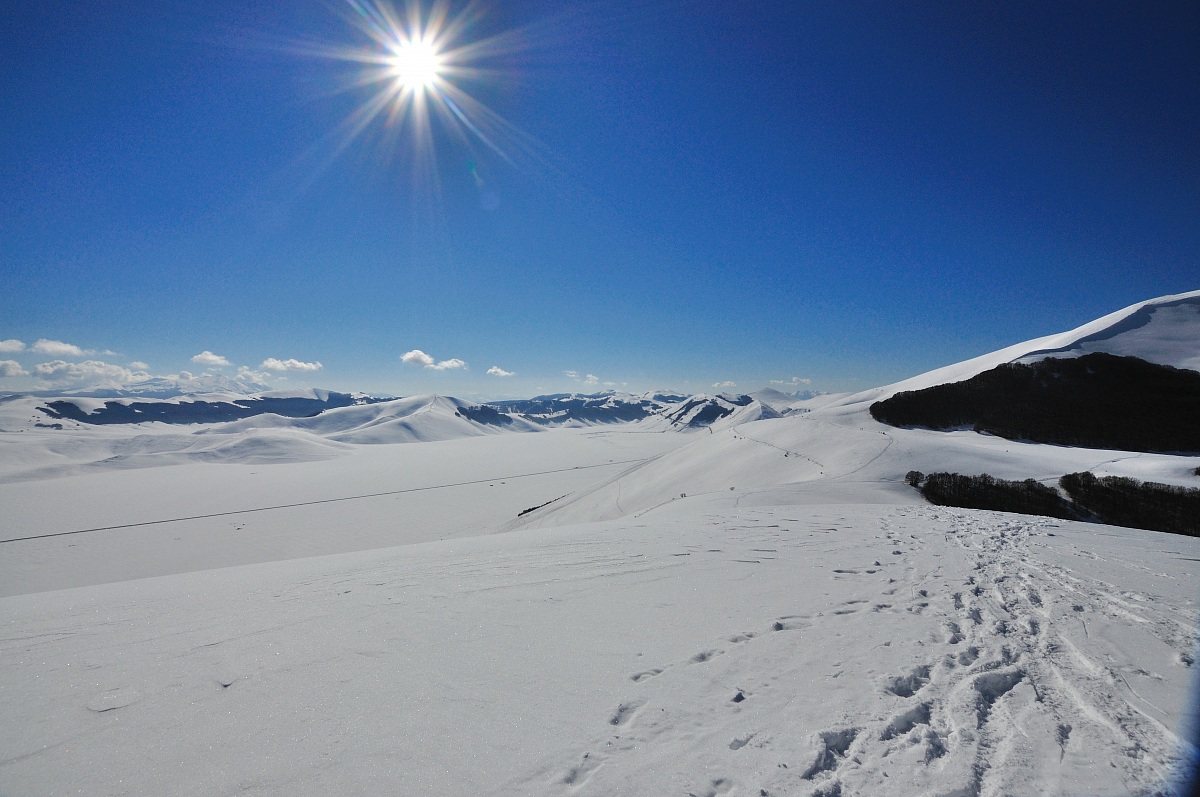 una distesa bianca...
