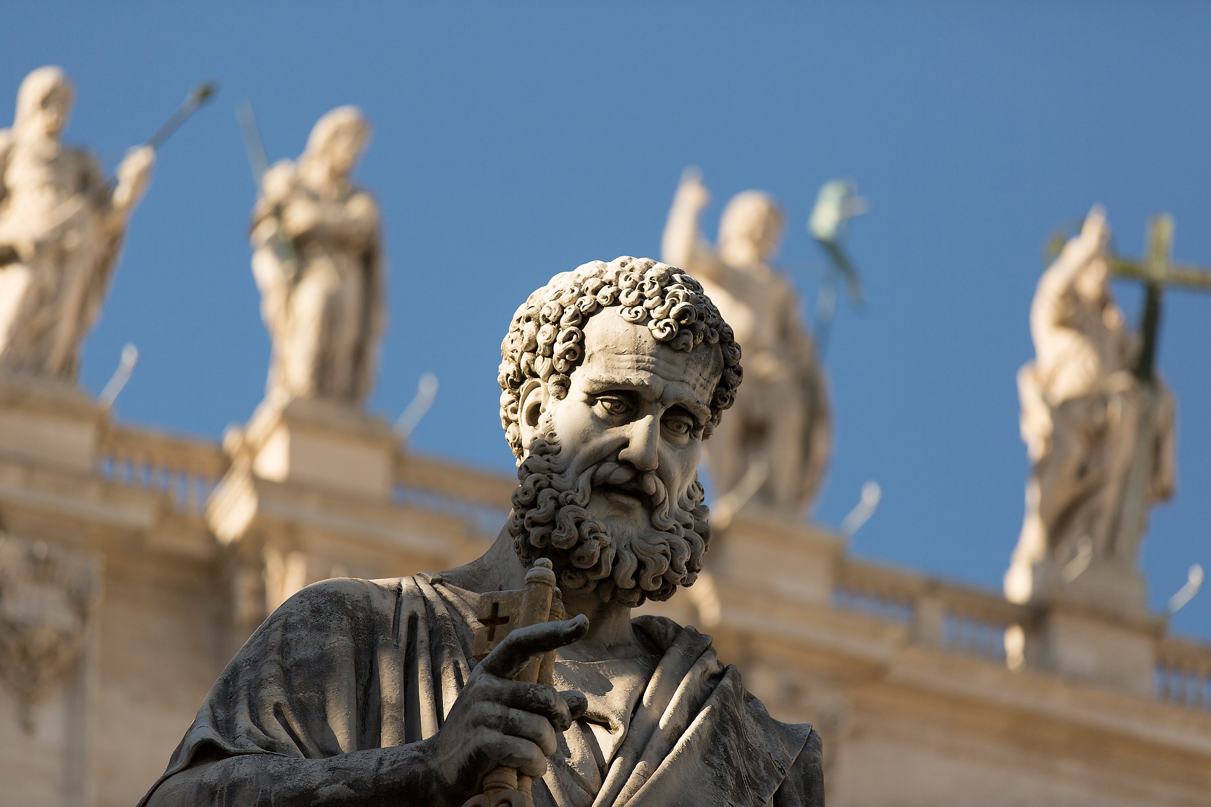 Rome statue of St. Peter