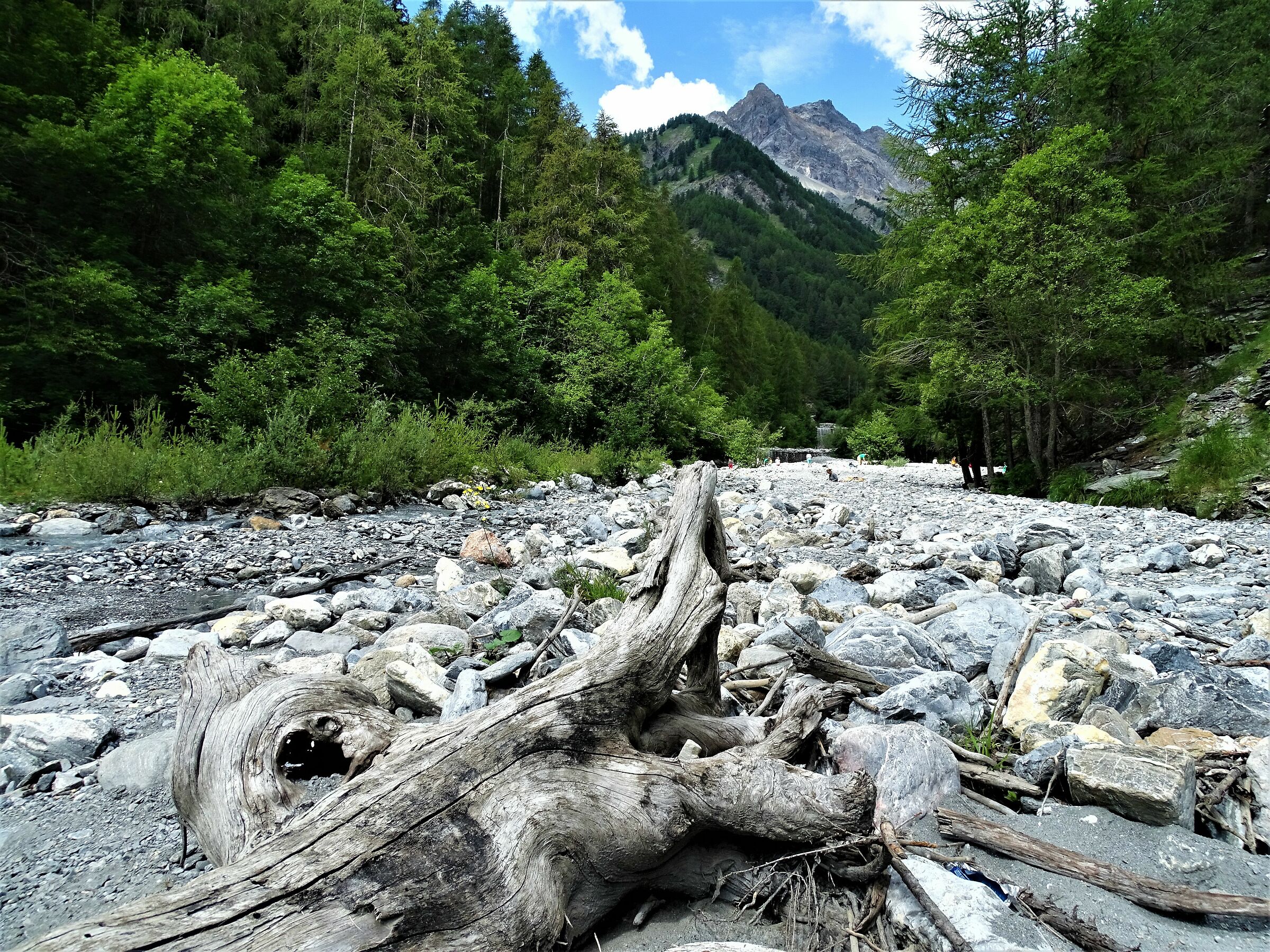 fiume a Bardonecchia..