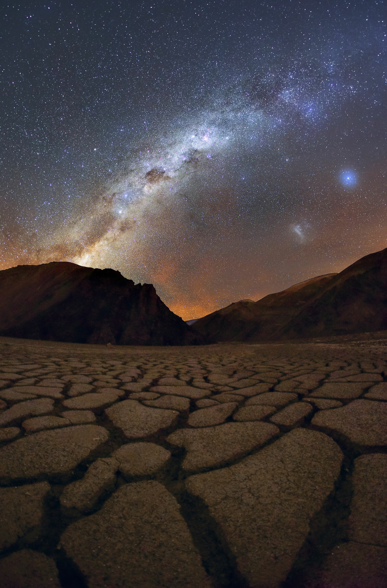 Starlight from the driest place on Earth