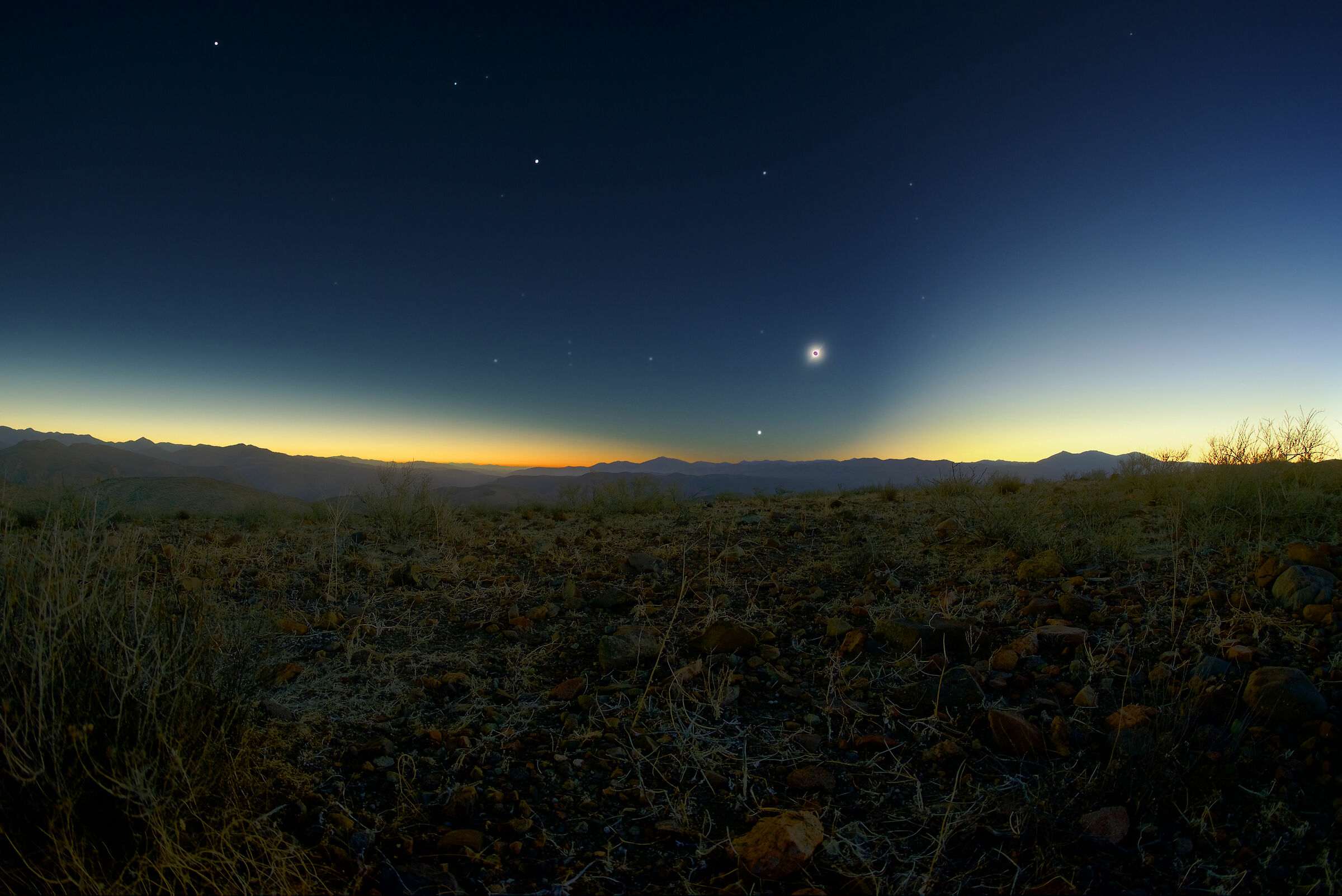 Total Sun eclipse of July 2, 2019