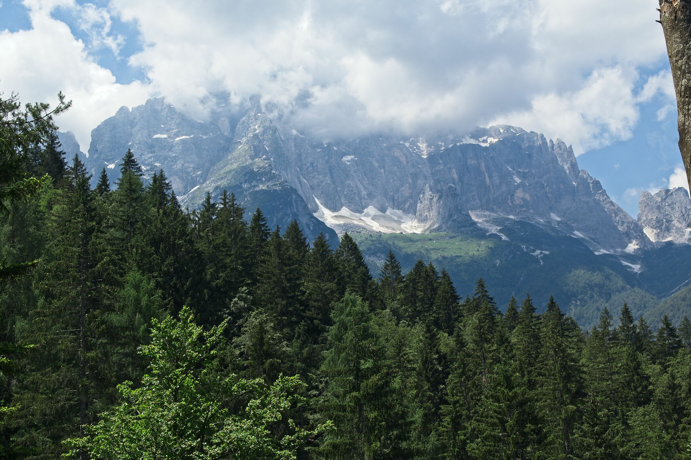 Uno scorcio sulla "Cresta dei Draghi"