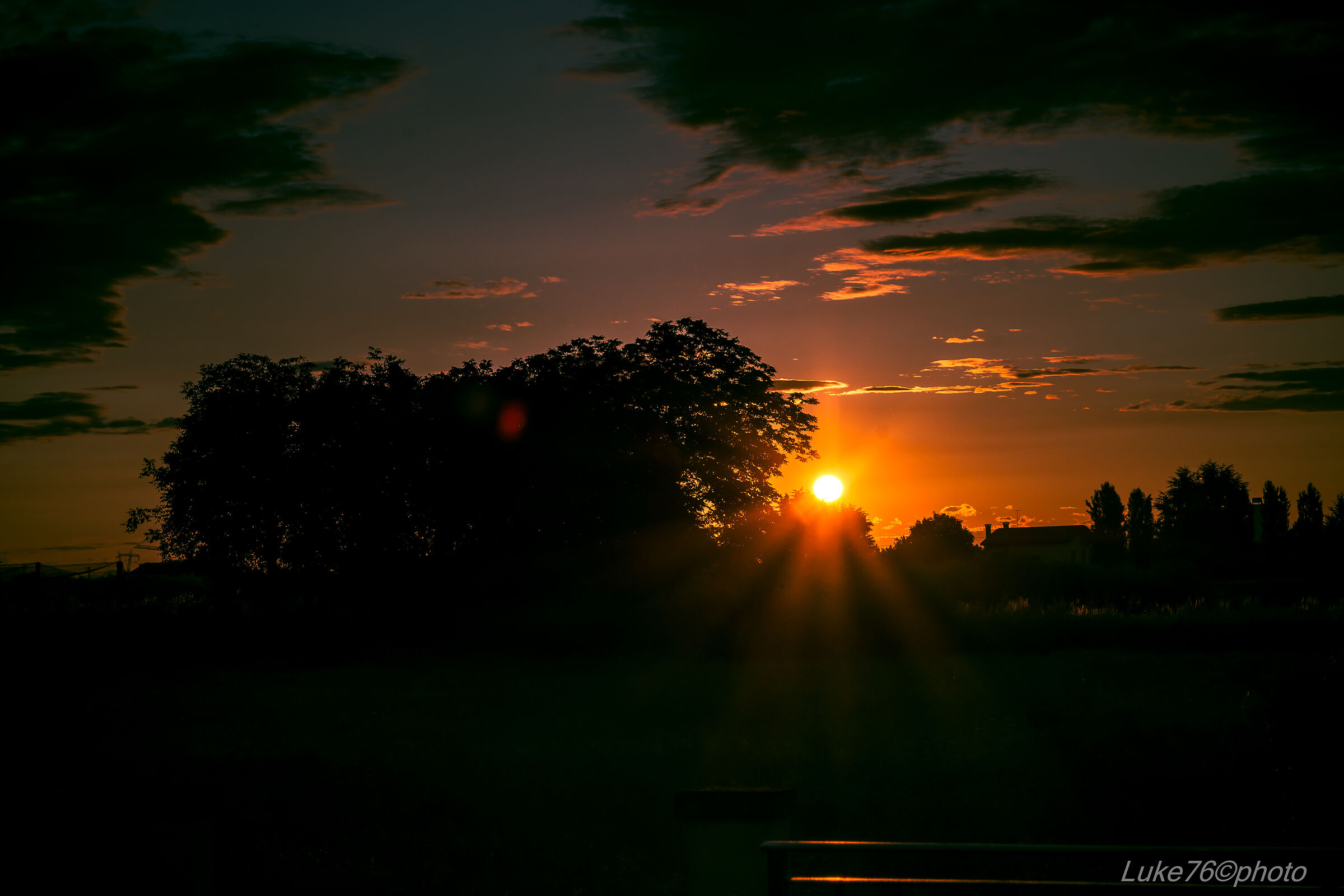 Early morning lights