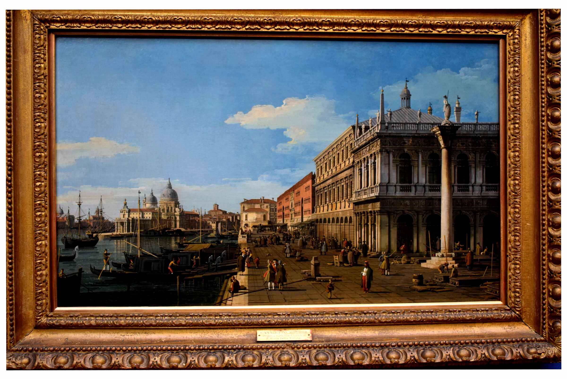 National Scottish Gallery - Canaletto "Il Molo"