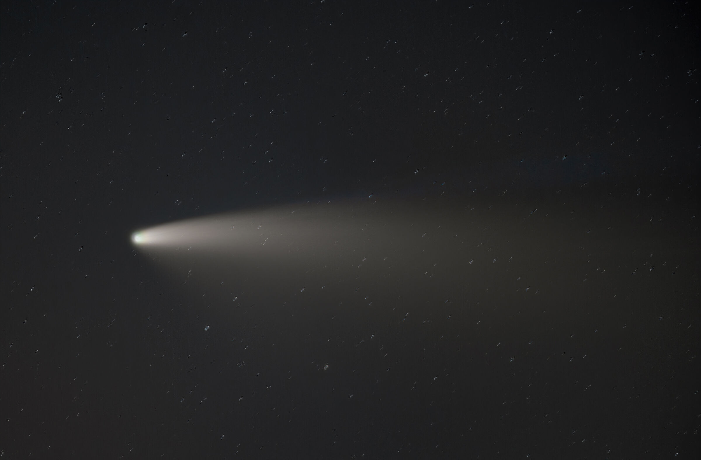 Comet Neowise C/2020 F3 at sunset July 16