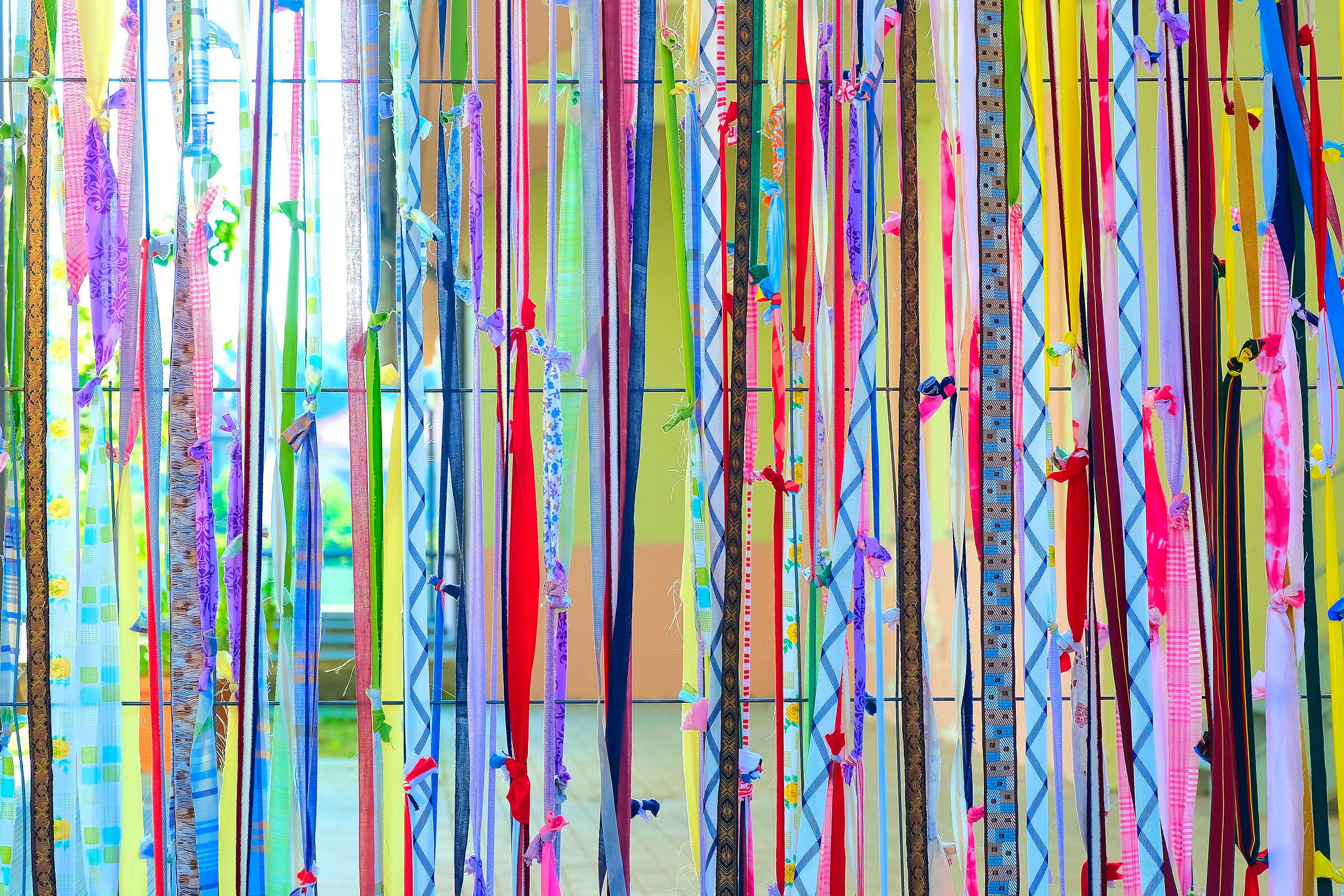 I colori della tenda