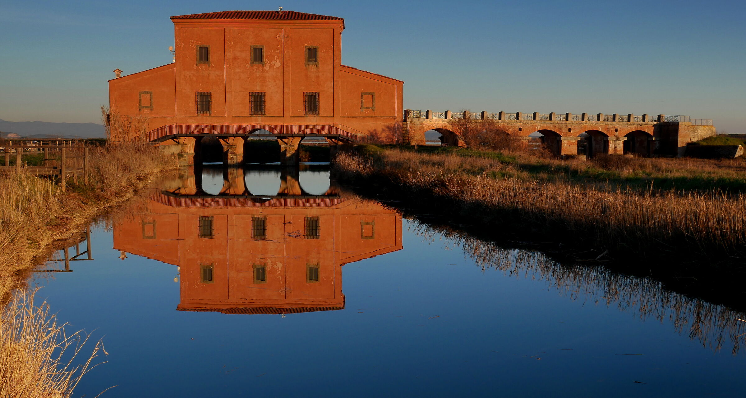 davanti allo specchio