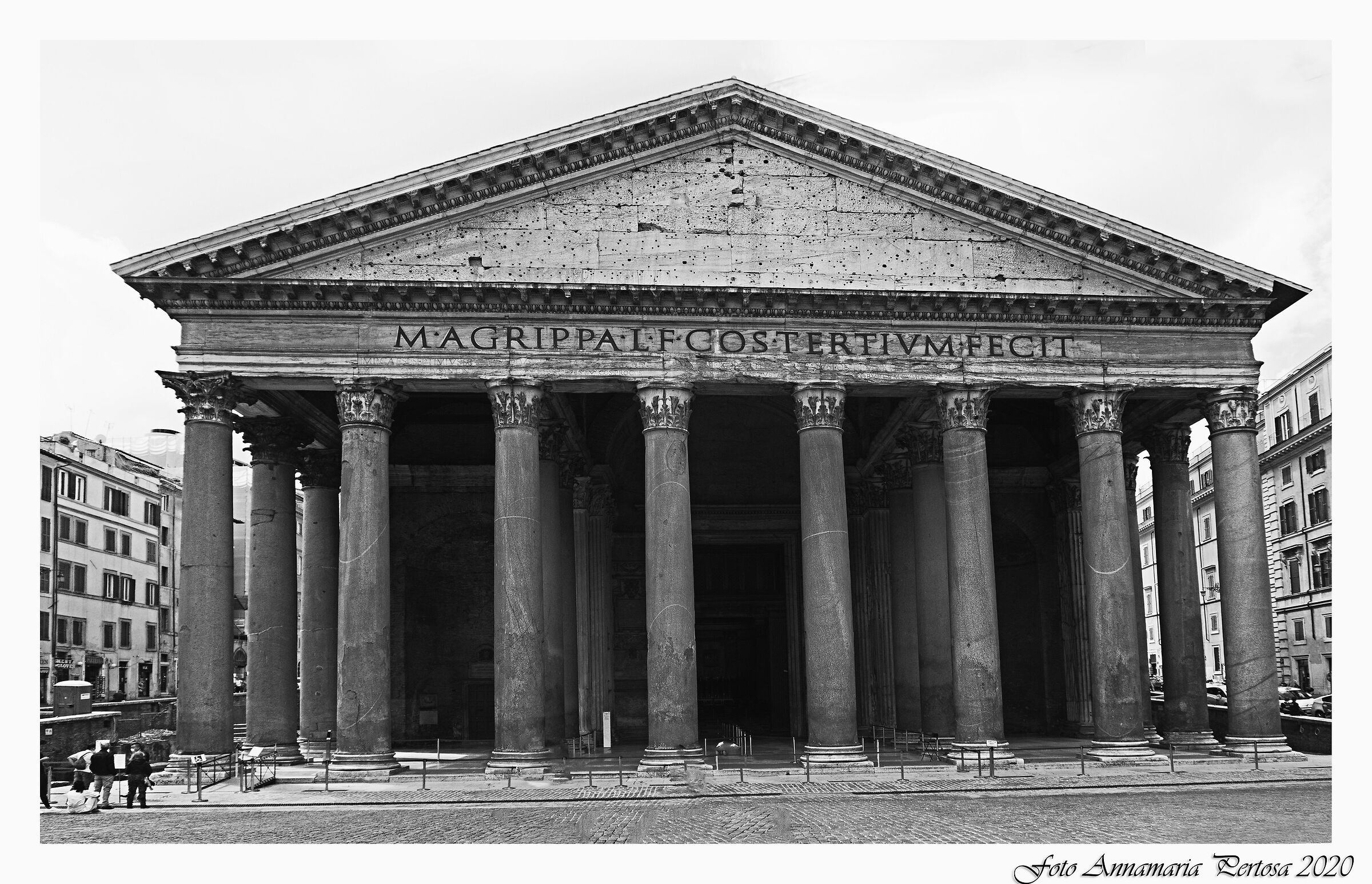 Il Pantheon ai tempi del Coronavirus