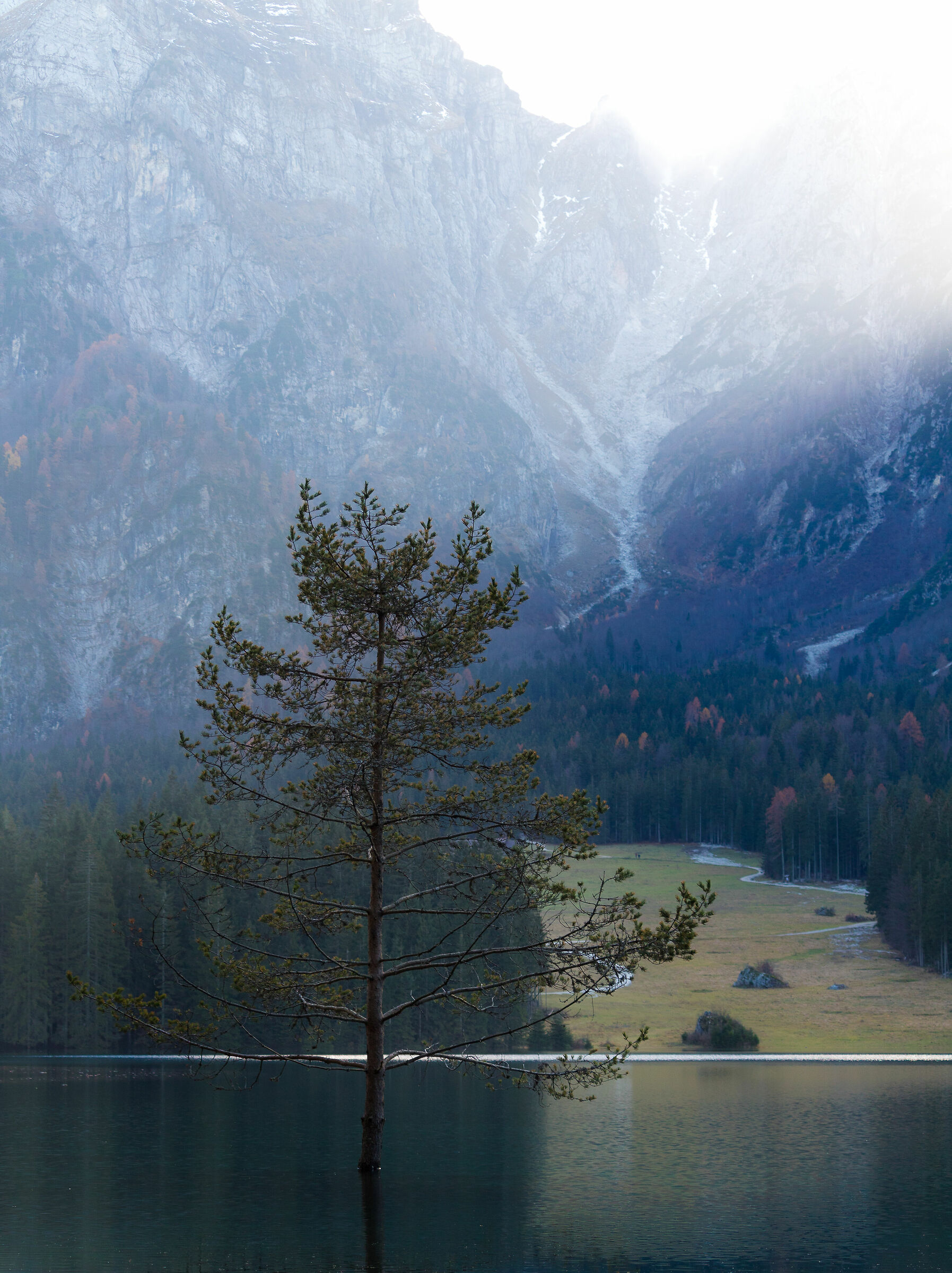 Light on Lake Fusine