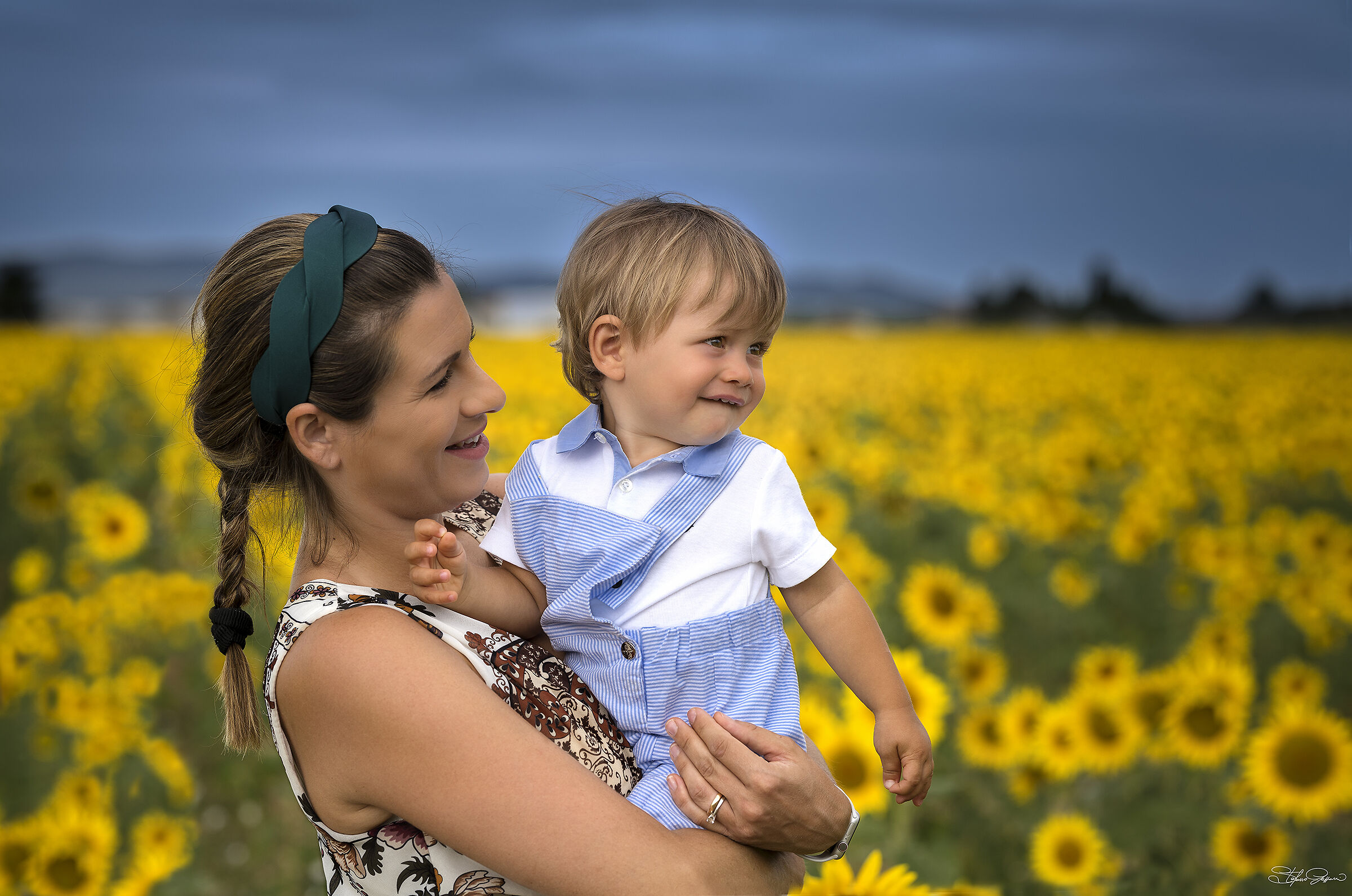 Flowers among the flowers
