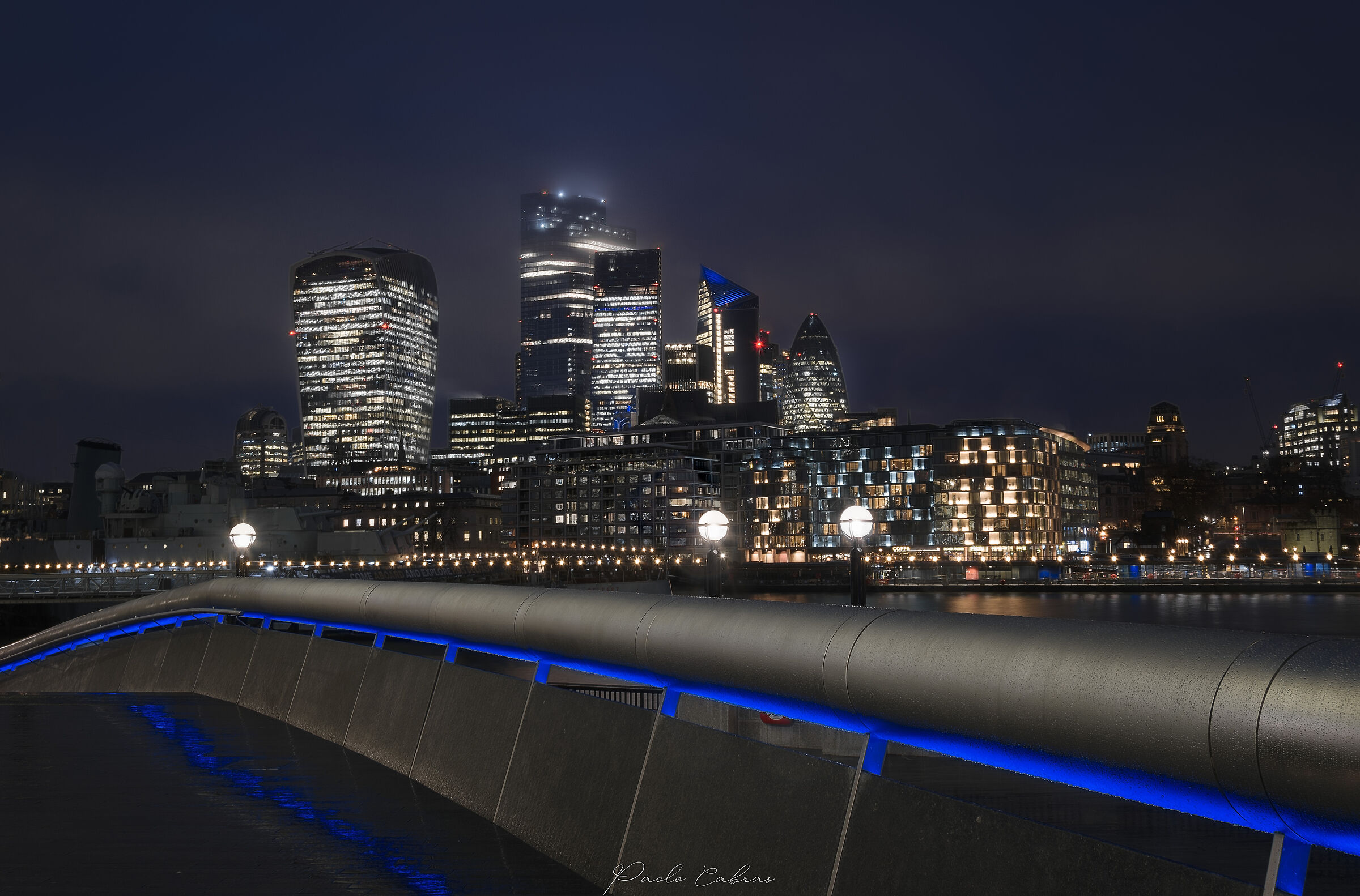 London Skyline in Night