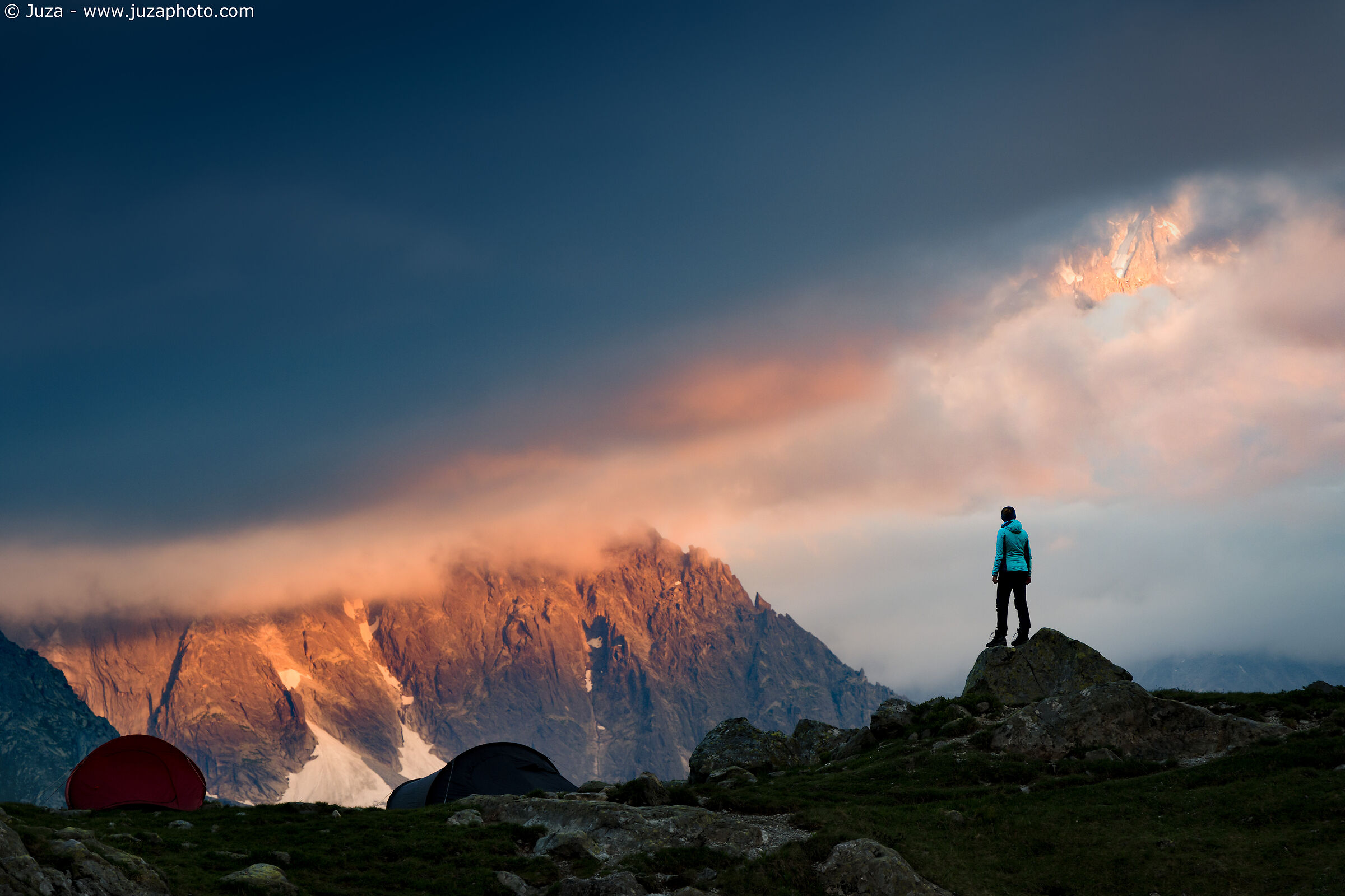 Osservando il tramonto