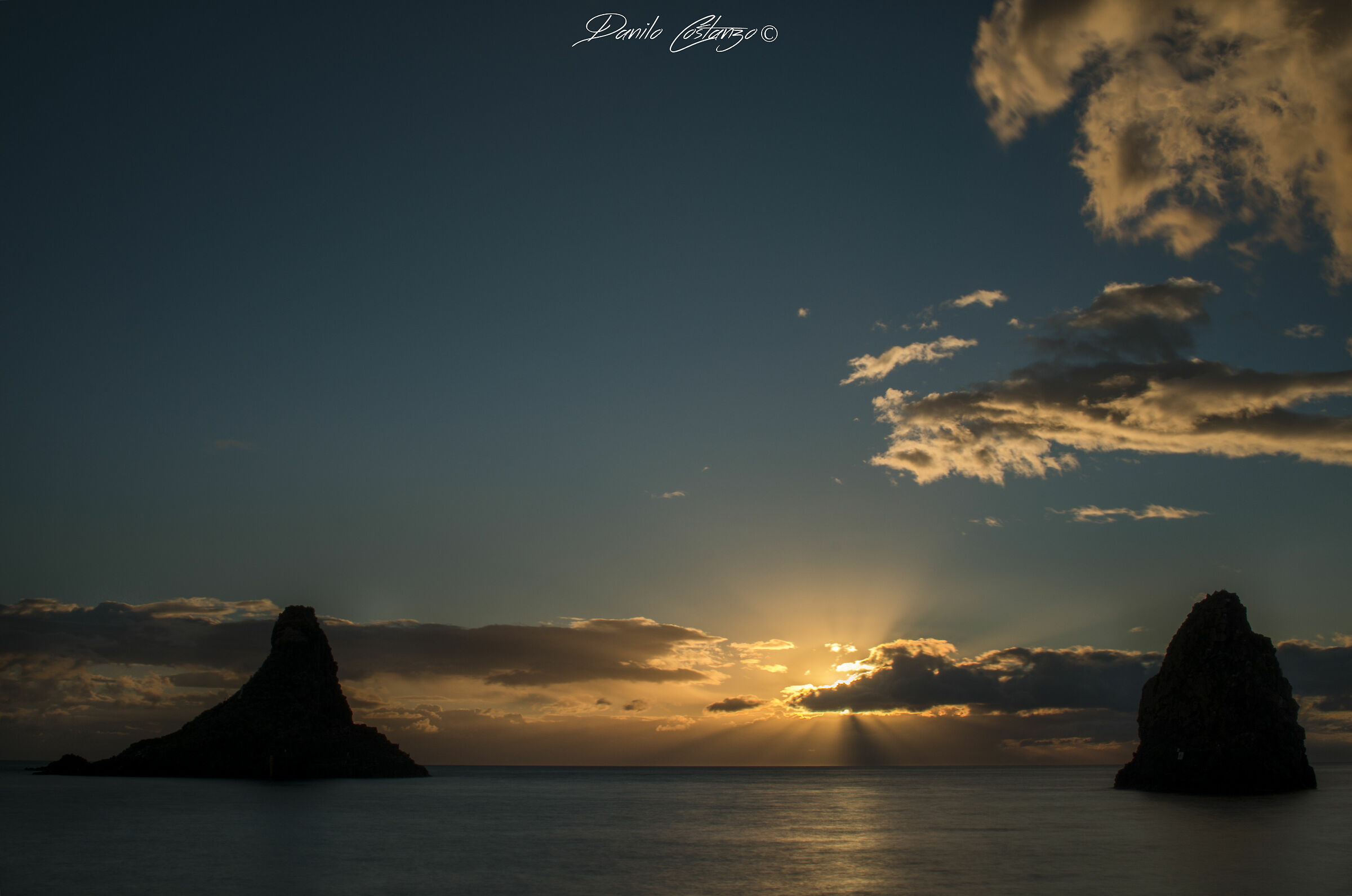 L'alba di una fredda mattina di dicembre