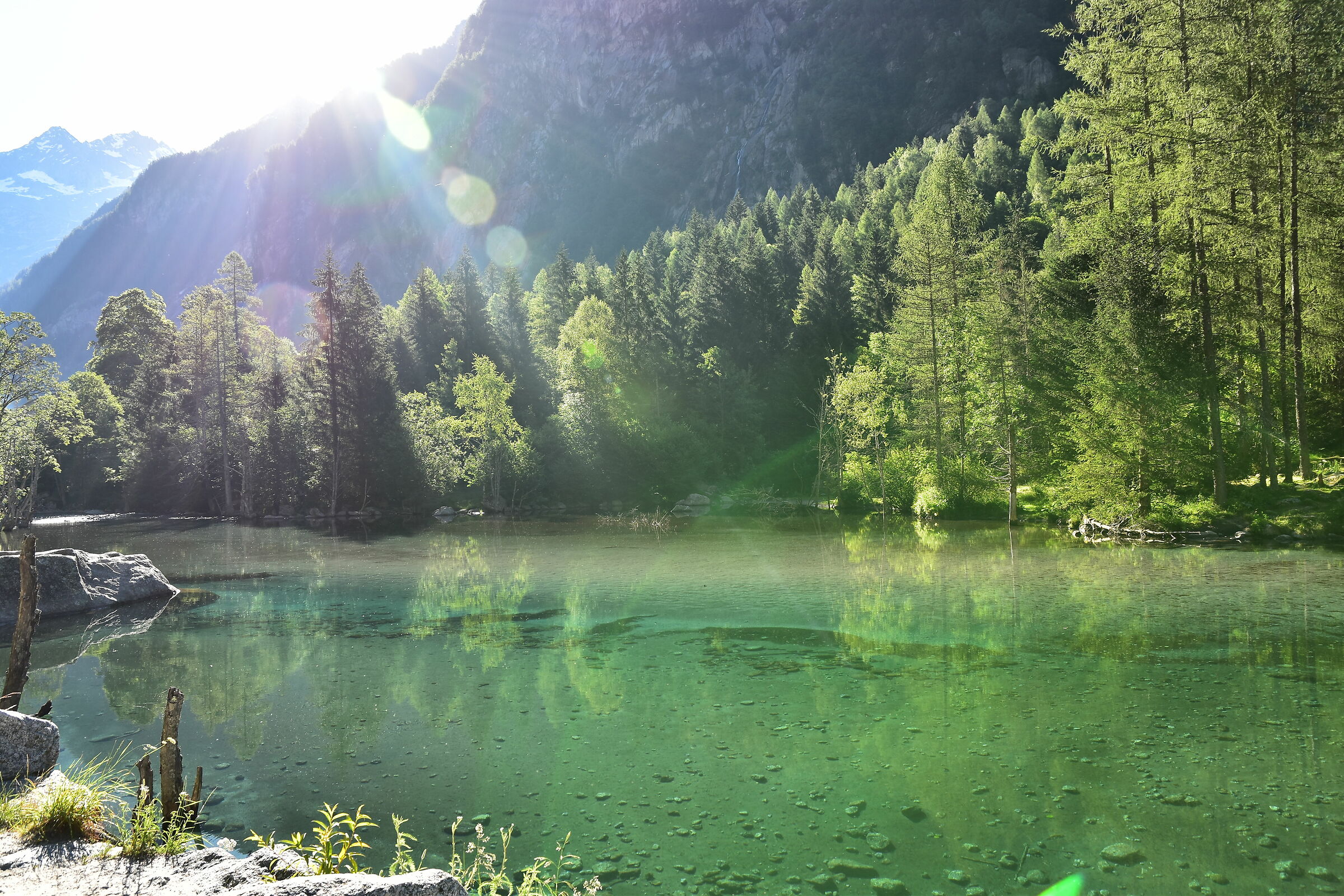 Flare .. in Val di Mello