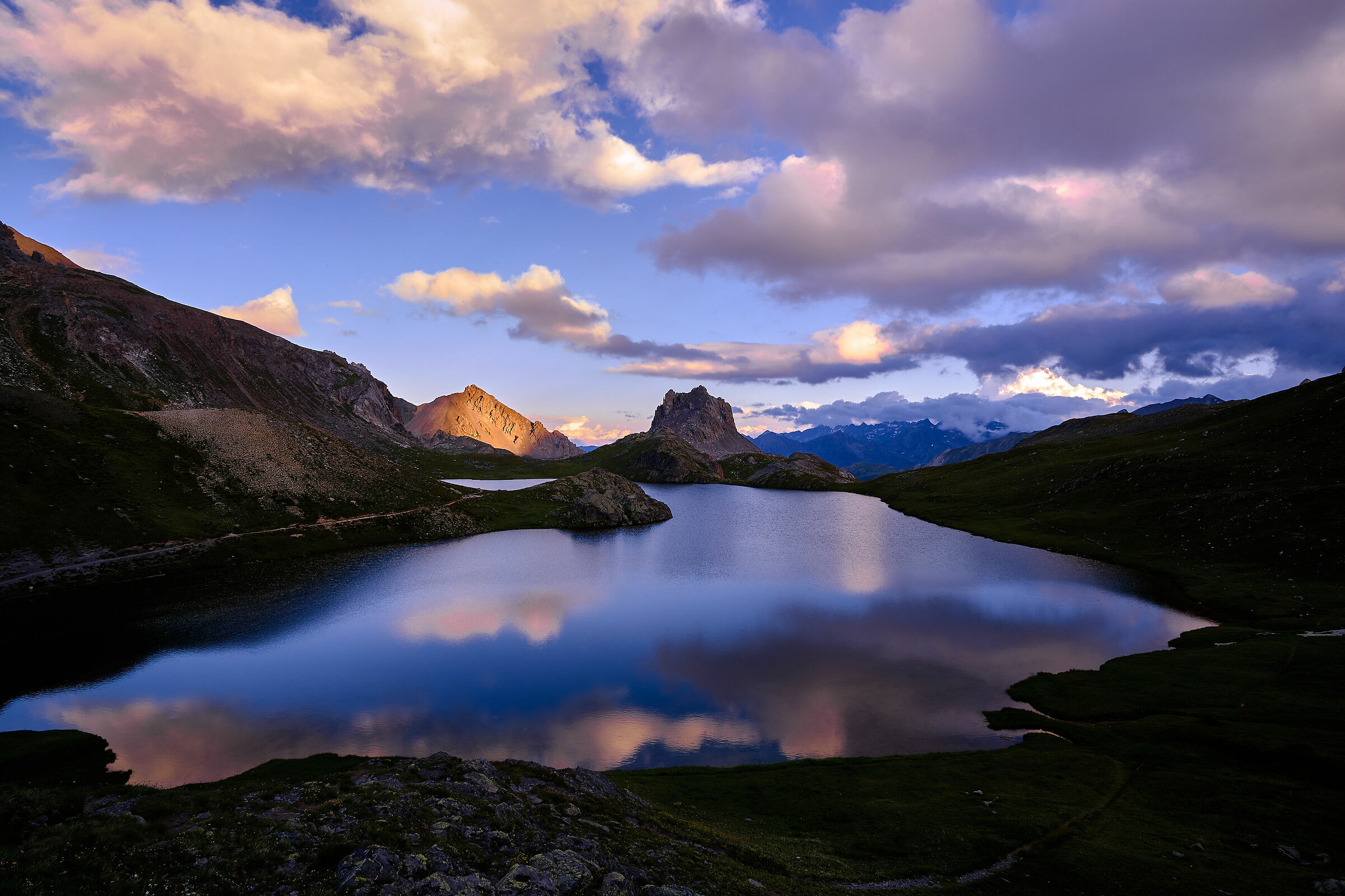 Upper Lake of Roburent