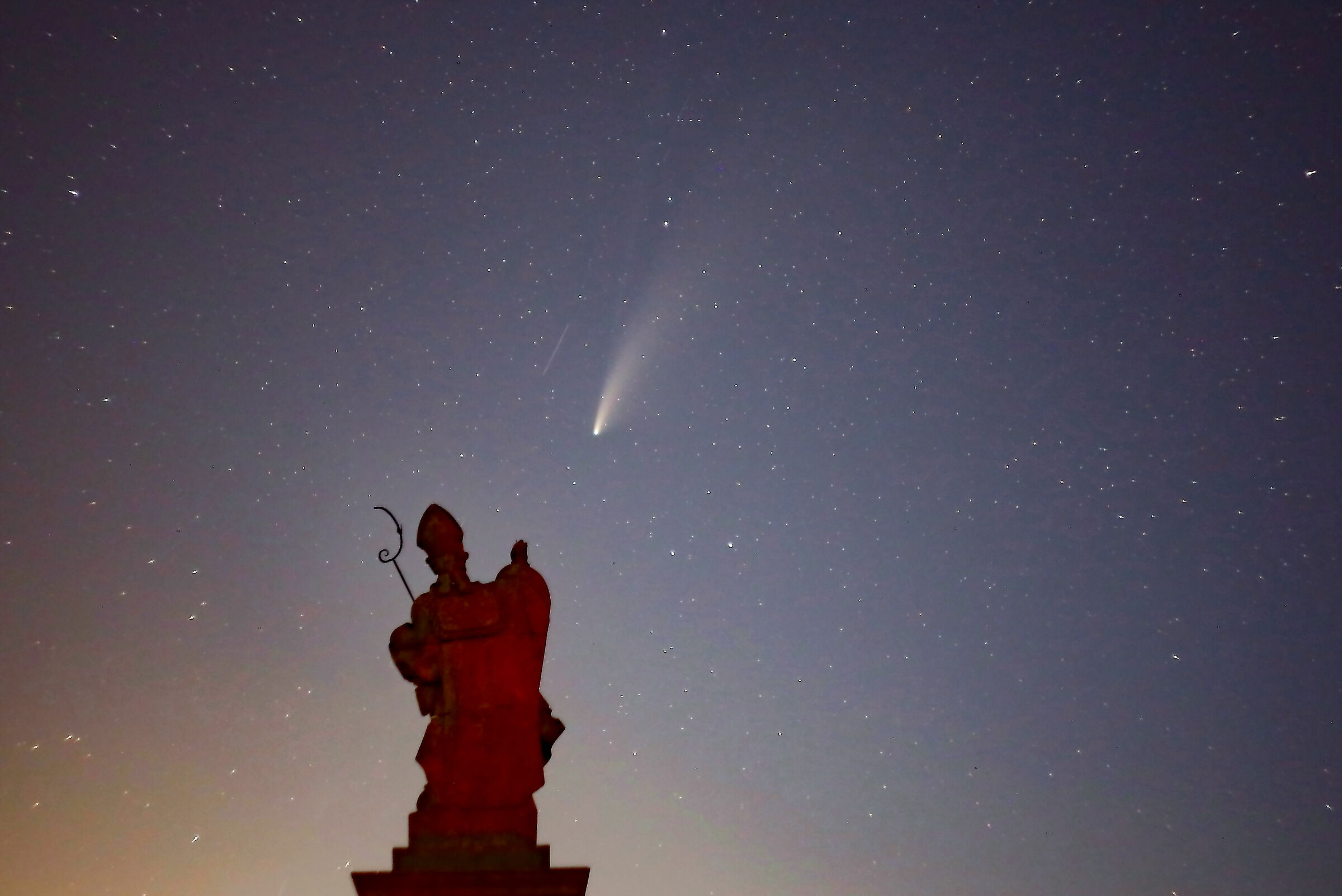 SANTO ORONZO and NEOWISE