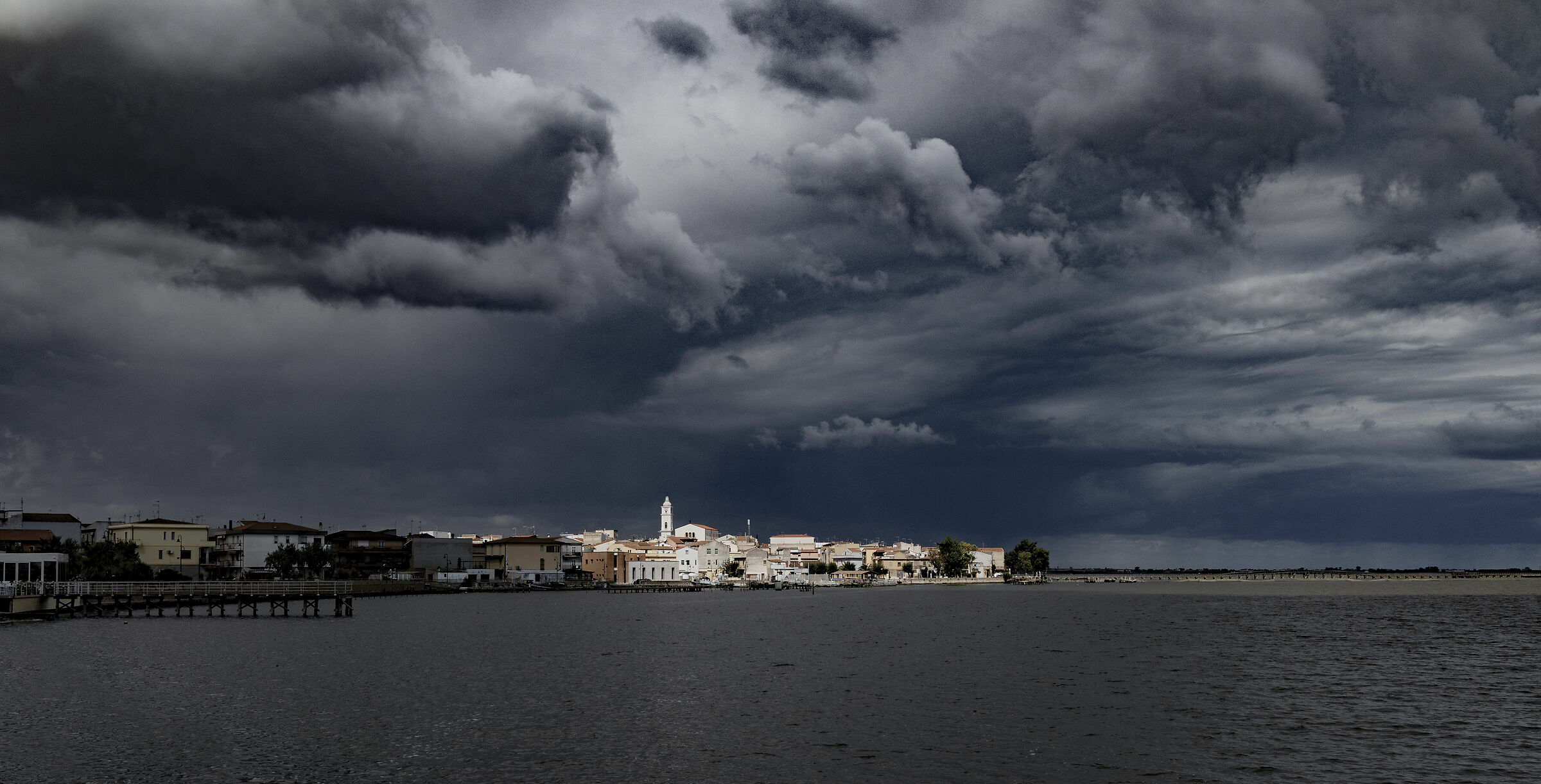 For the light to be shining, there must be darkness