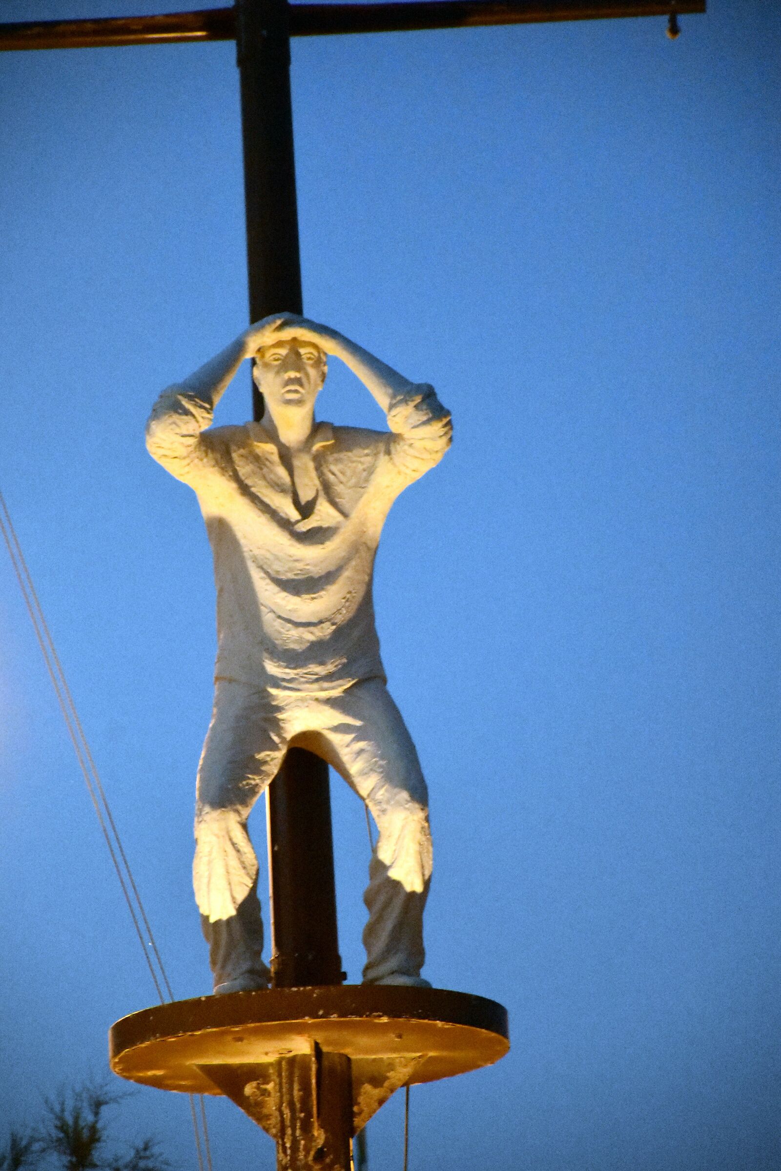 Guardando il tramonto