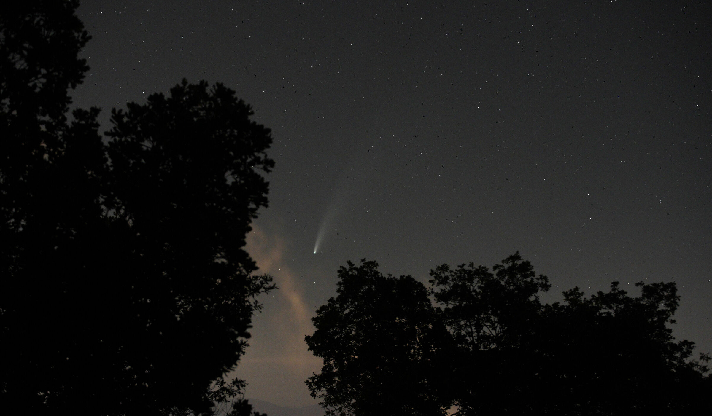 cometa Neowise da San Martino d'Ocre, Abruzzo