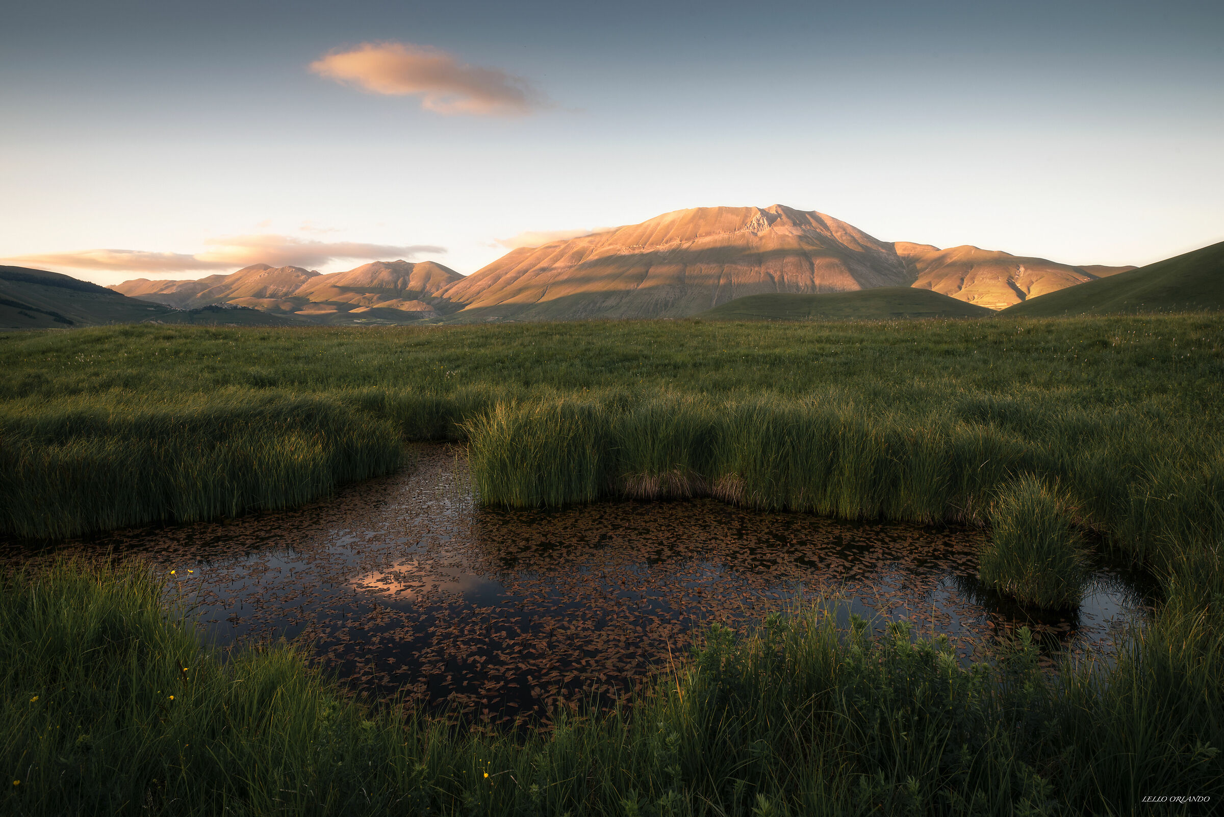 Castelluccio di Norcia - Mergani Trench