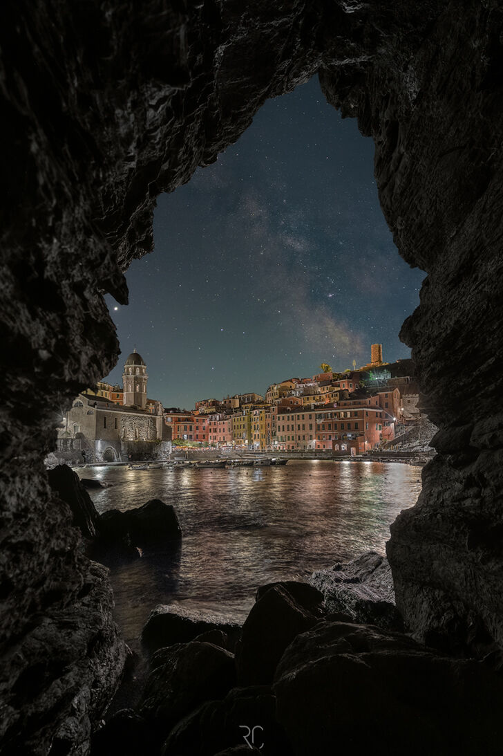 Grotta e via lattea a, vernazza