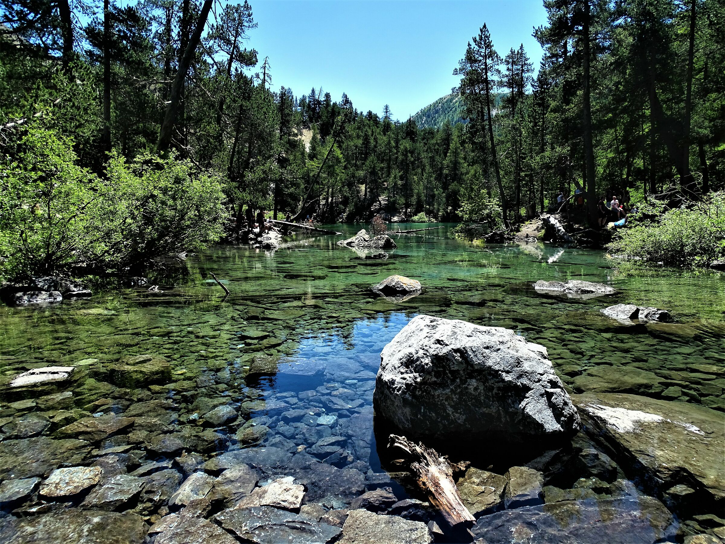 lago verde ...