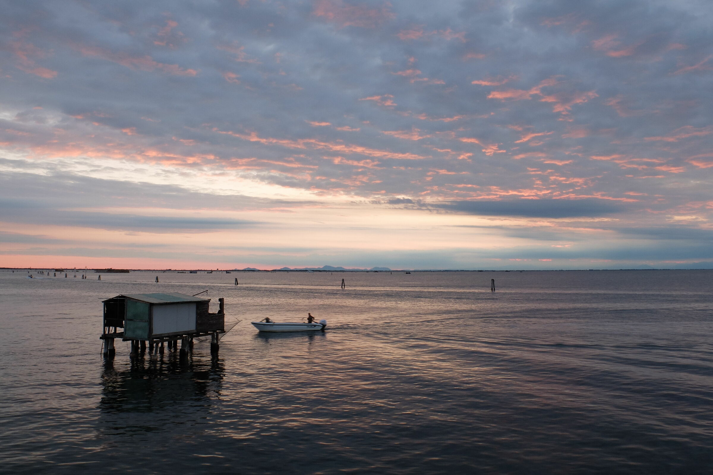 Tramonto a Pellestrina (ve)
