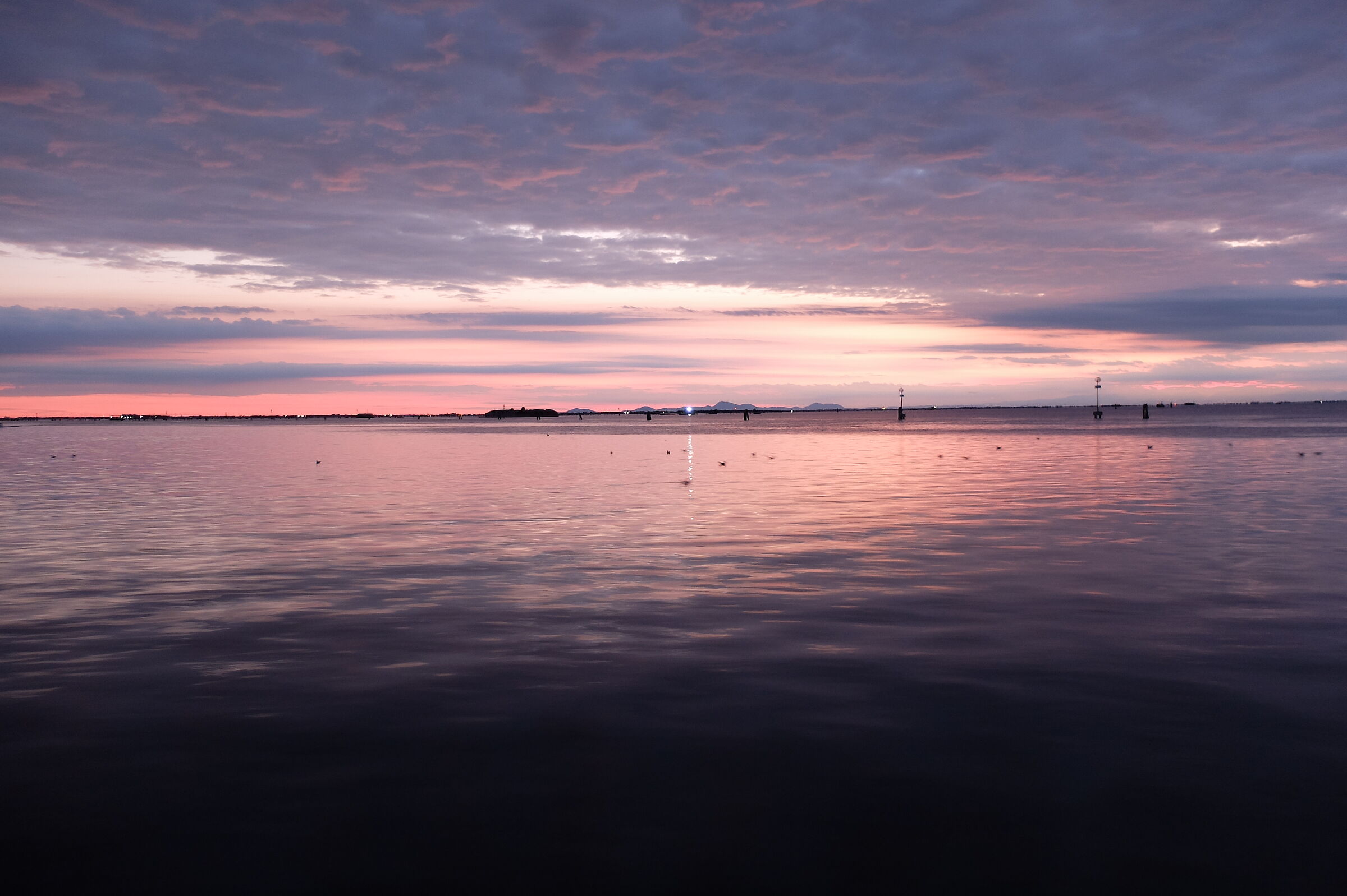 Tramonto a Pellestrina (ve)