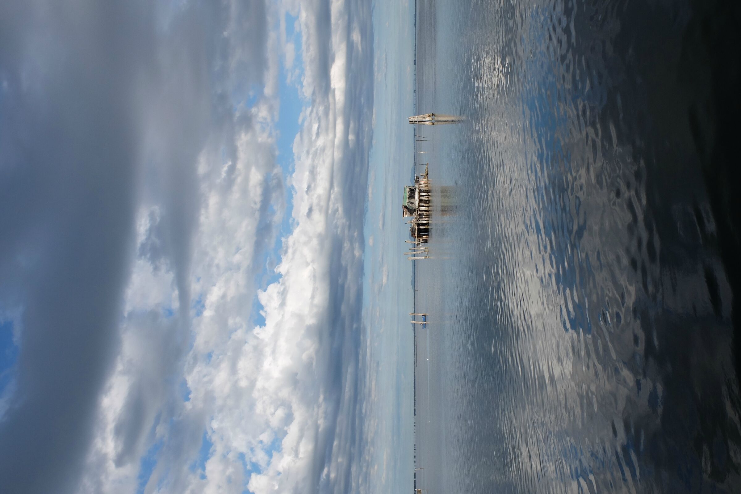 Capanno da pesca a Pellestrina (ve)