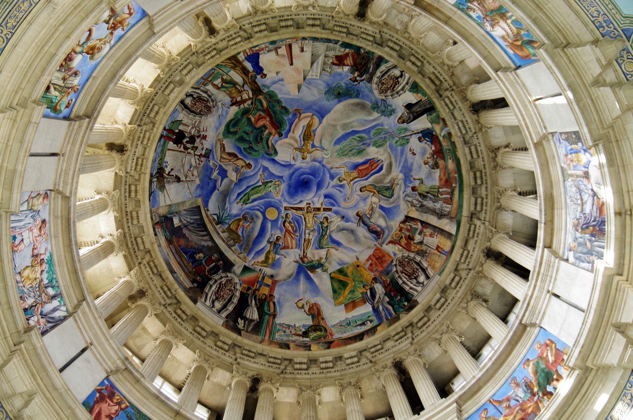 Cupola al Museo Nazionale Barcellona