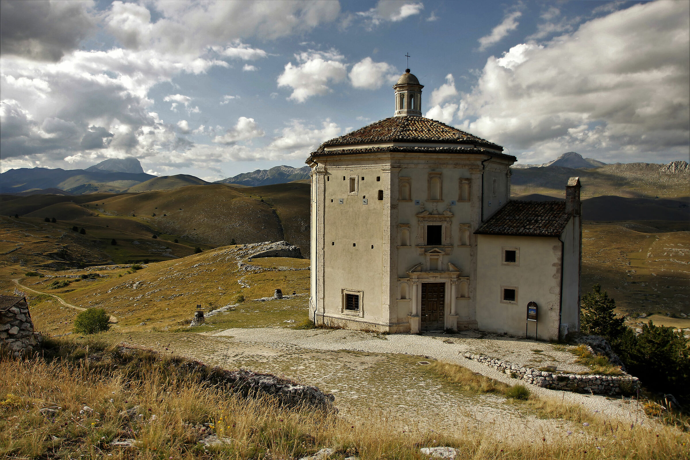 St. Mary Della Pietà Church in Rocca Calascio (AQ)