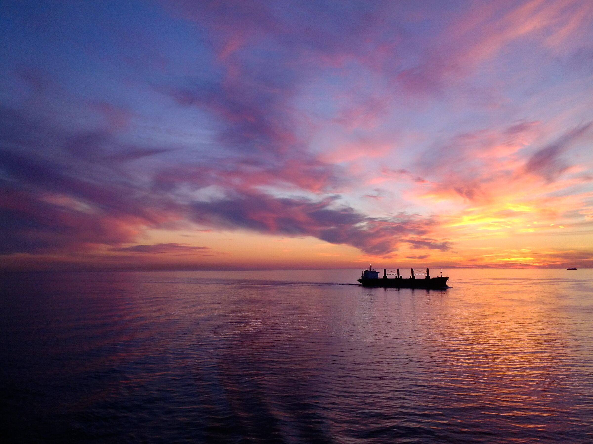 Baltic Sea at sunset