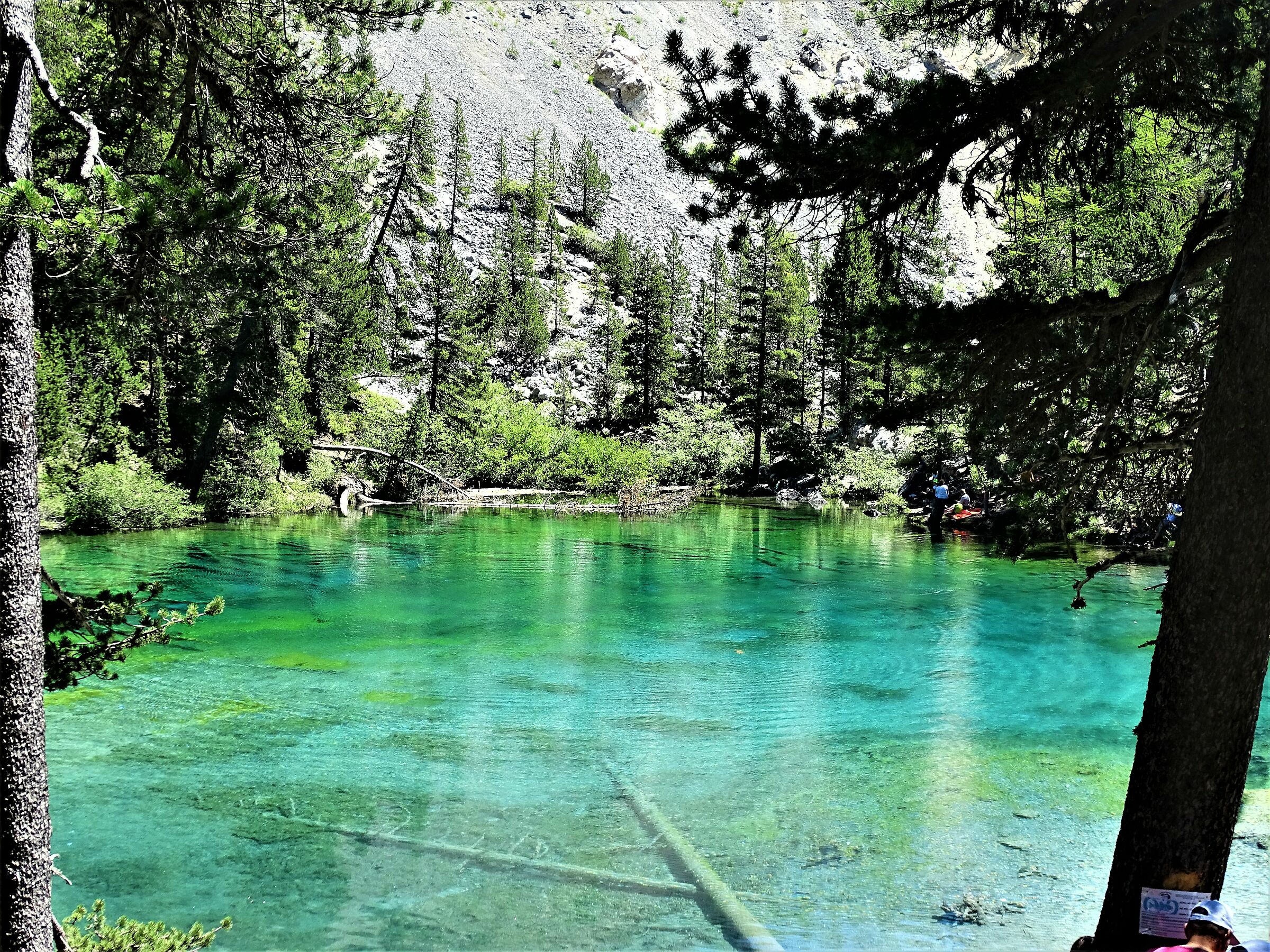 lago verde.
