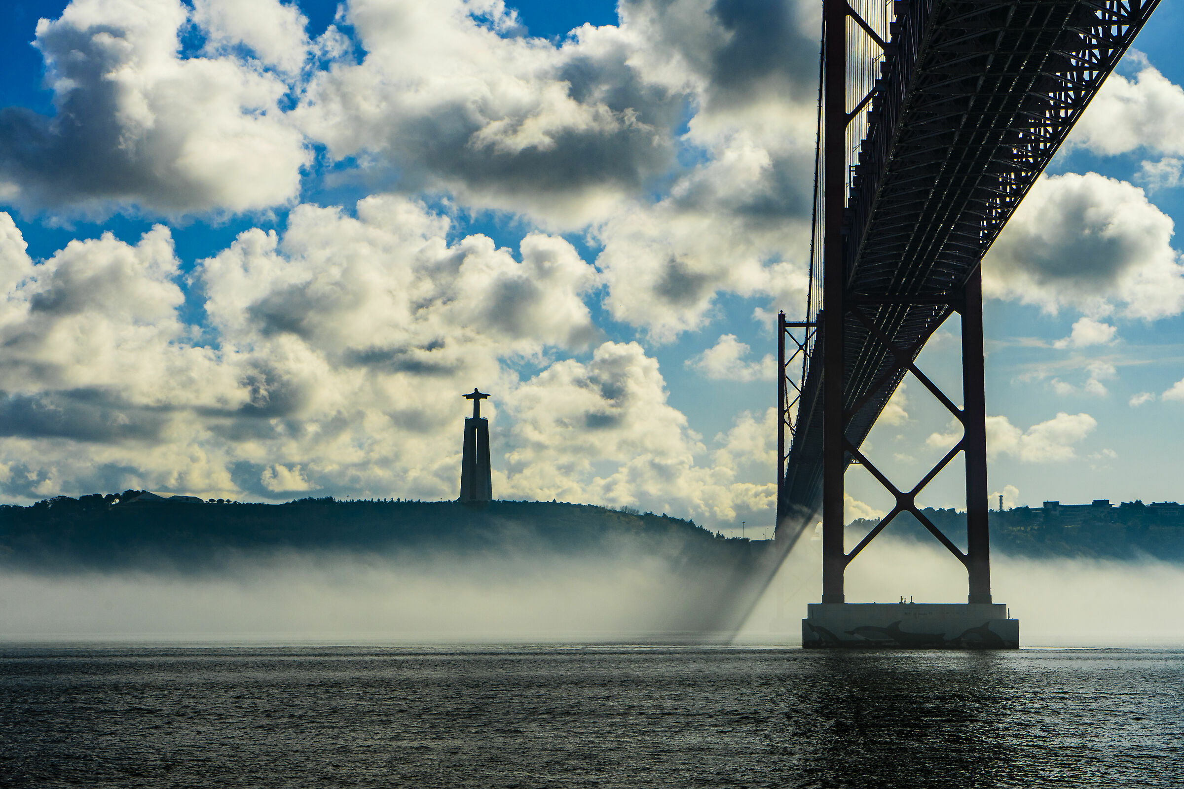 Bridge 25 de Abril on the Tagus