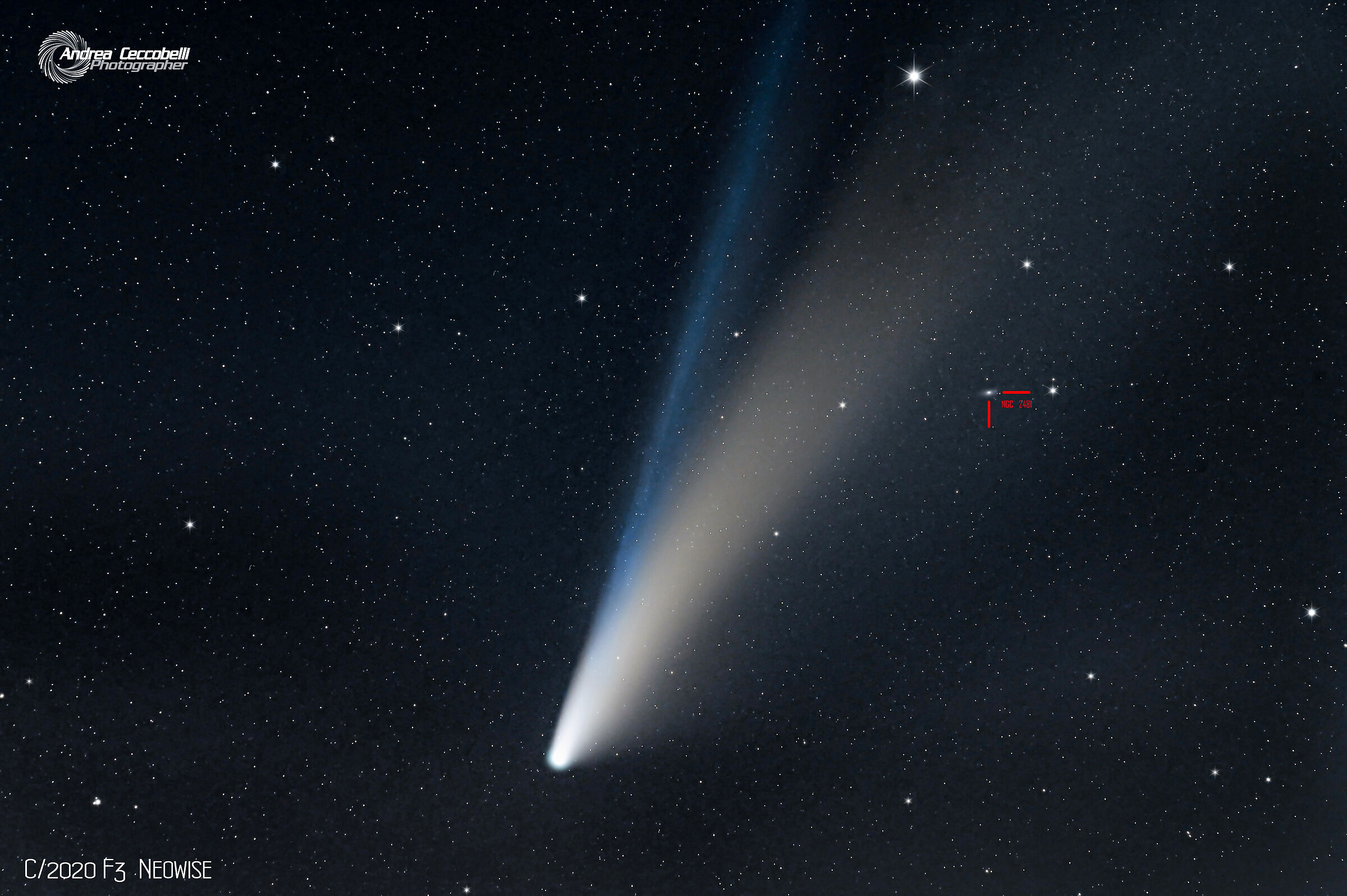 Cometa c/2020 F3 Neowise