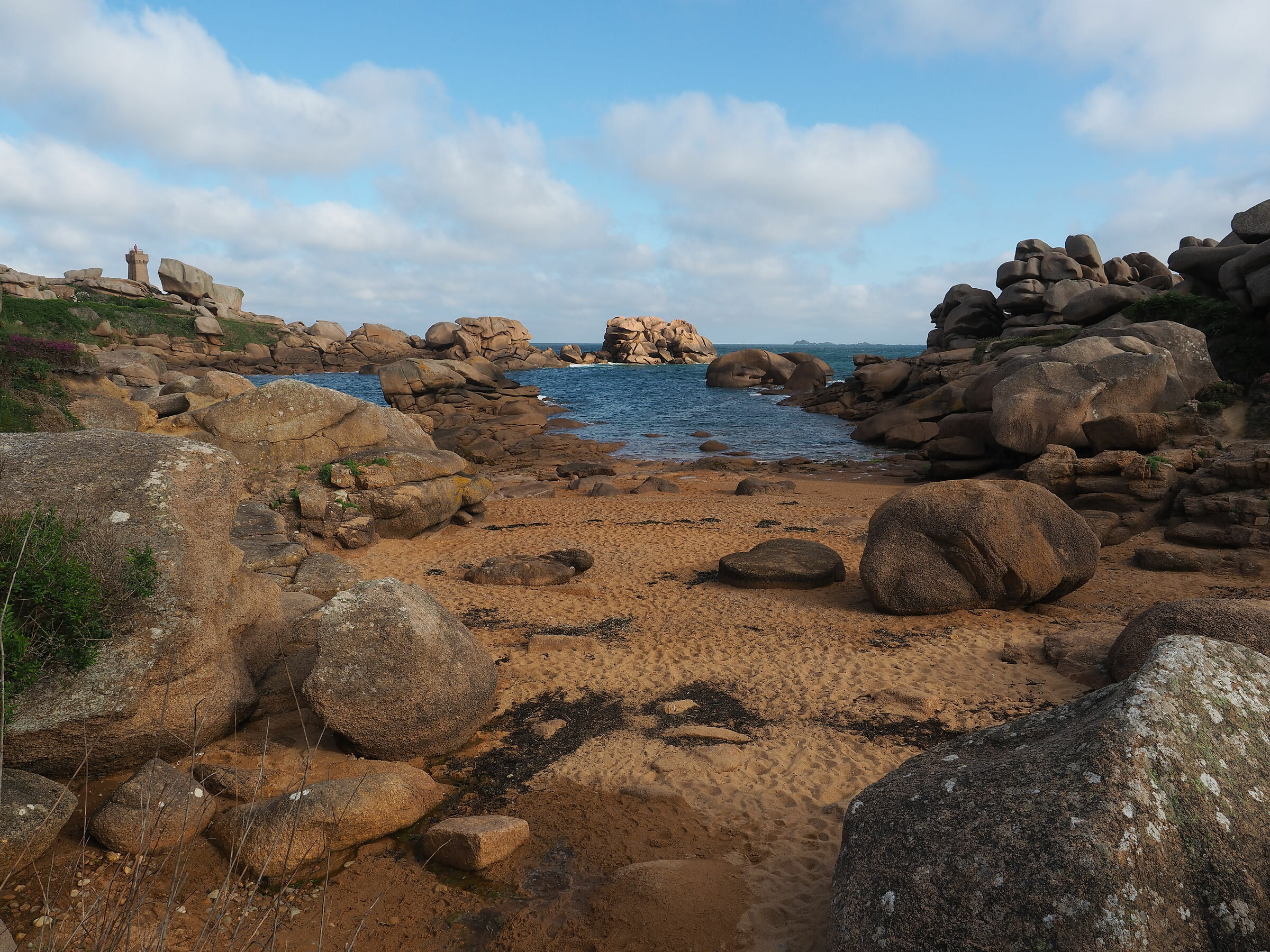 Costa di granito rosa Bretagna